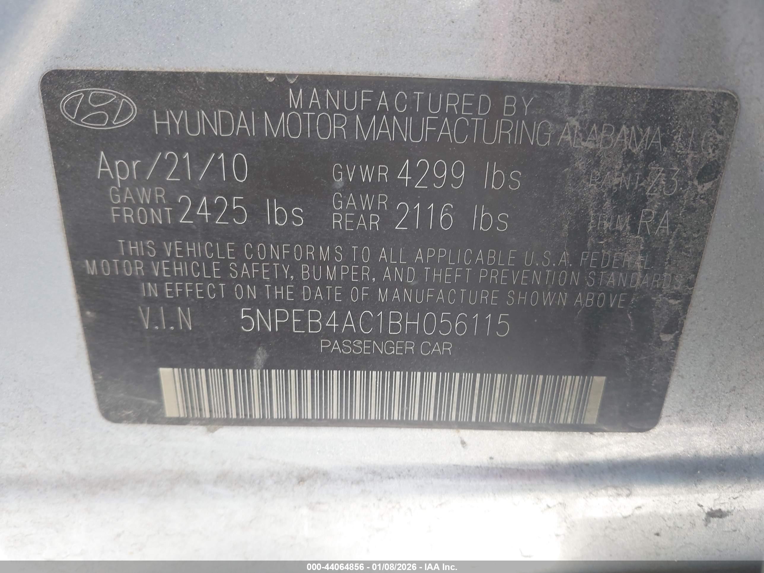 HYUNDAI SONATA image 9