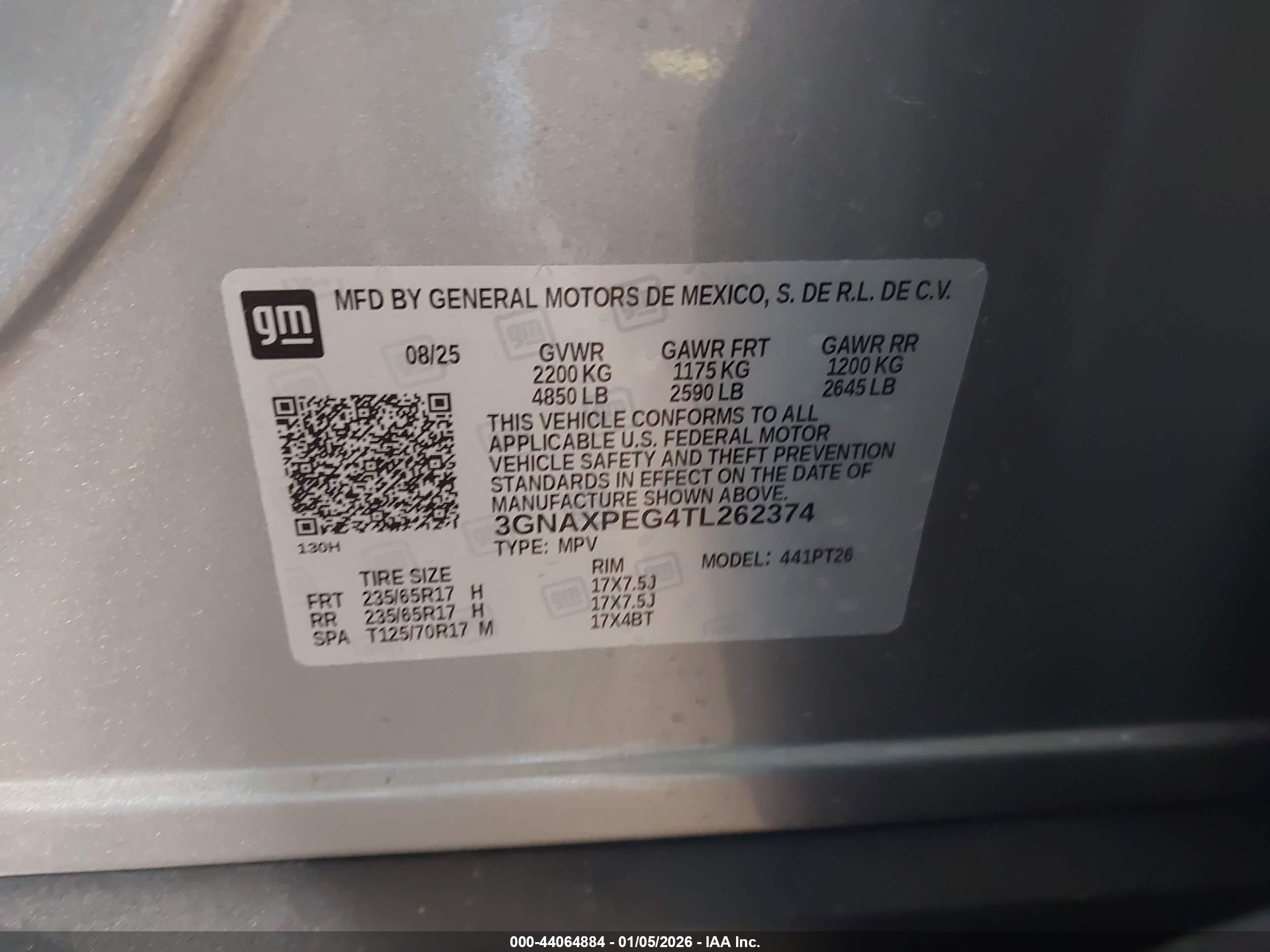 CHEVROLET EQUINOX image 9