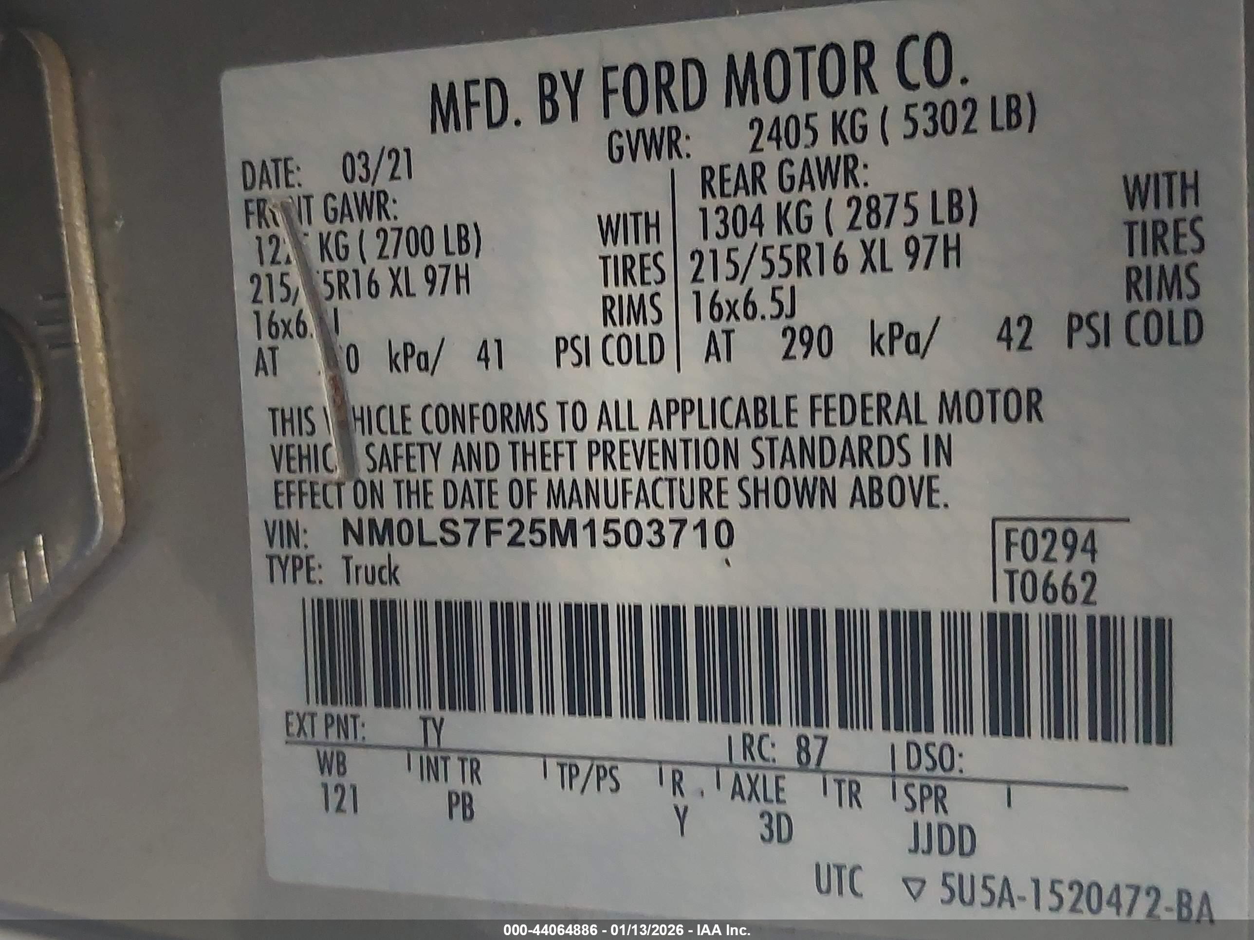 FORD TRANSIT image 9