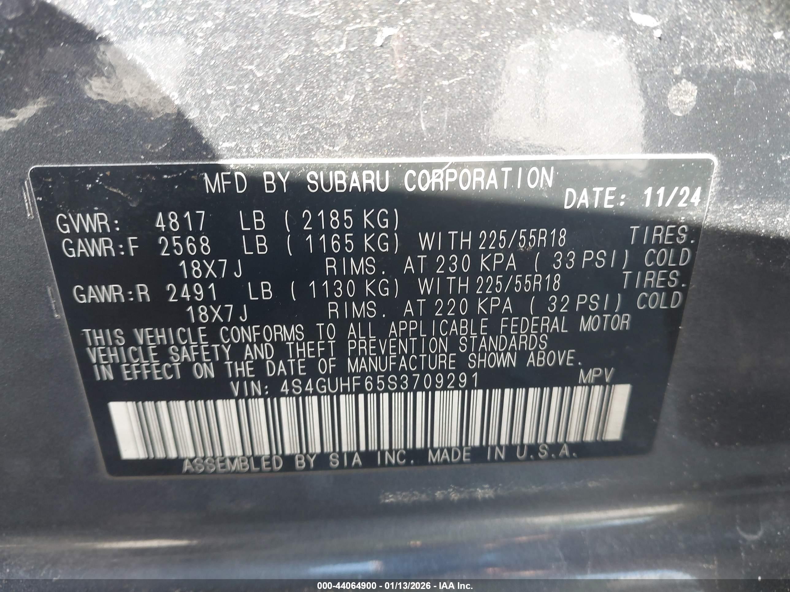 SUBARU CROSSTREK image 9
