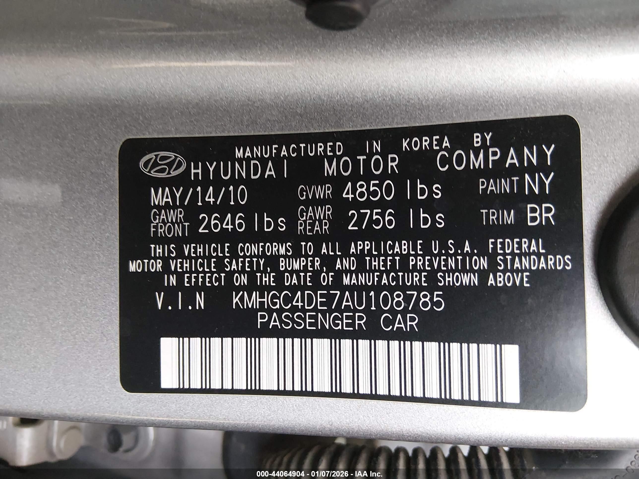 HYUNDAI GENESIS image 9