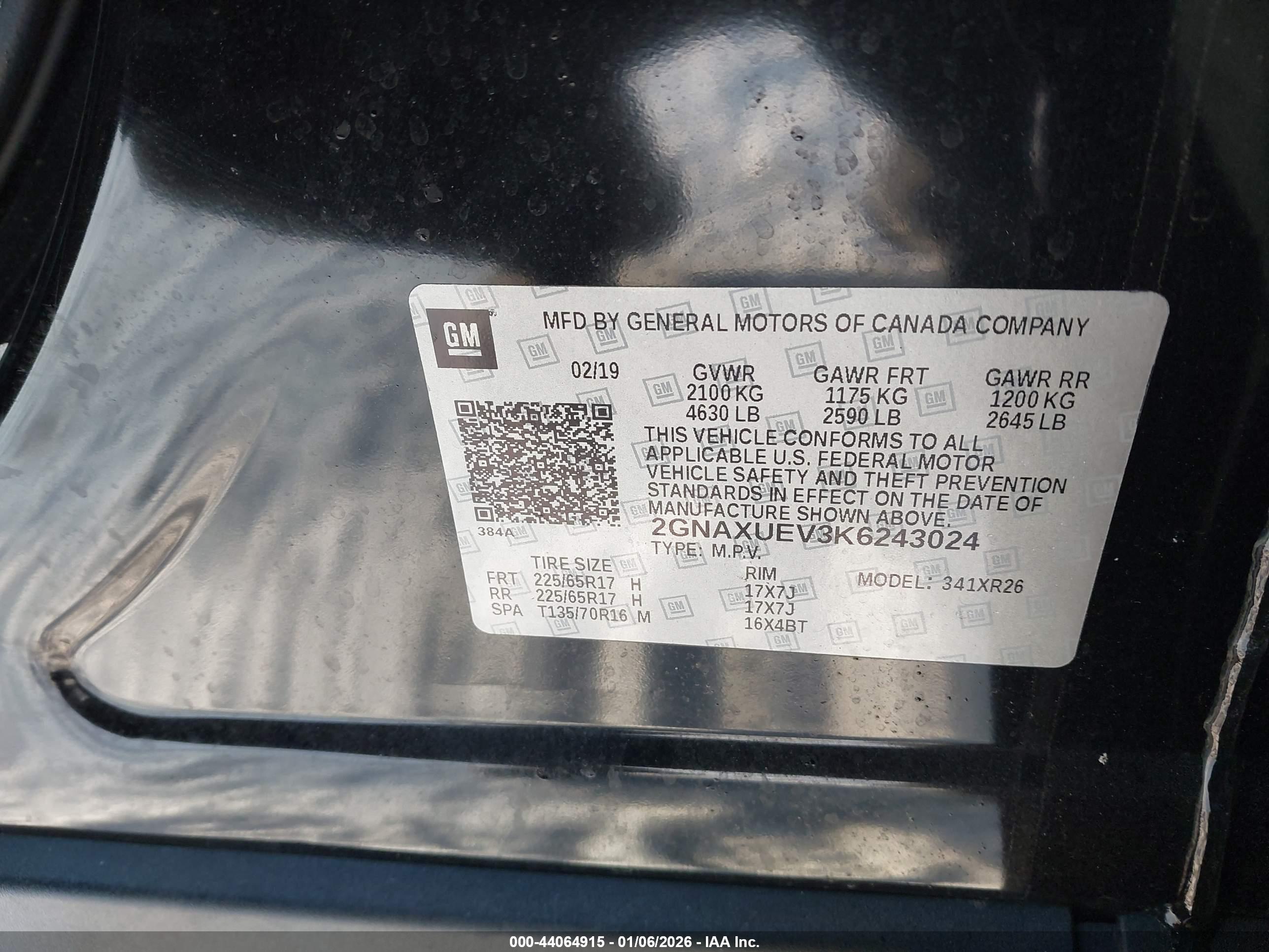 CHEVROLET EQUINOX image 9