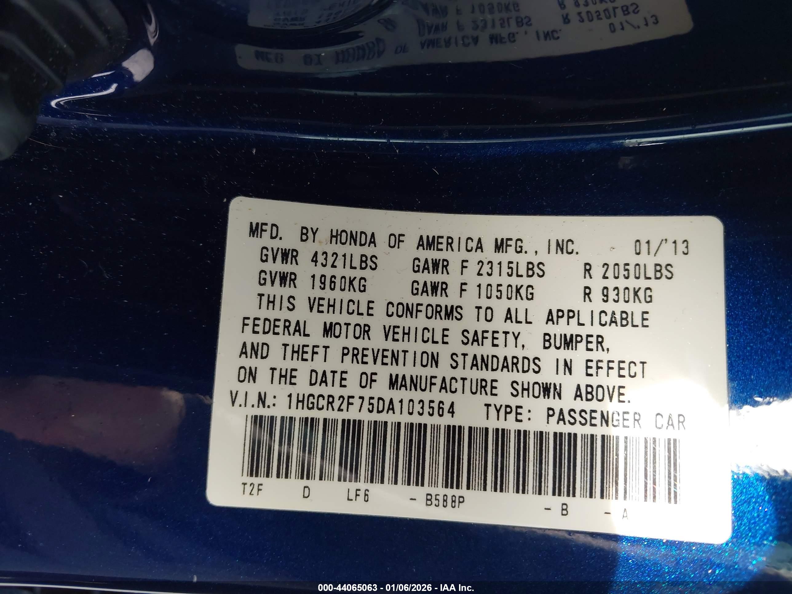 HONDA ACCORD image 9