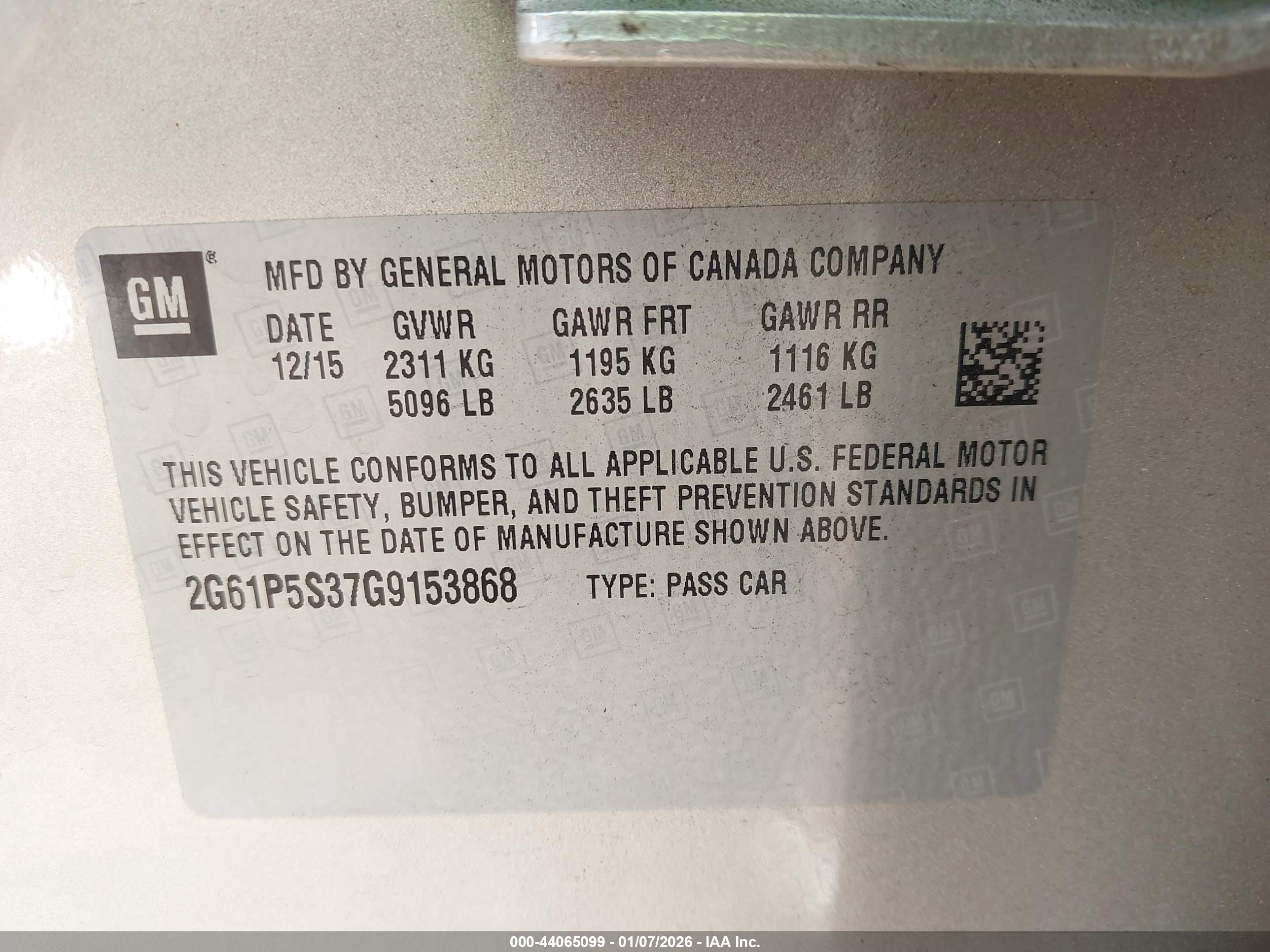 CADILLAC XTS image 9