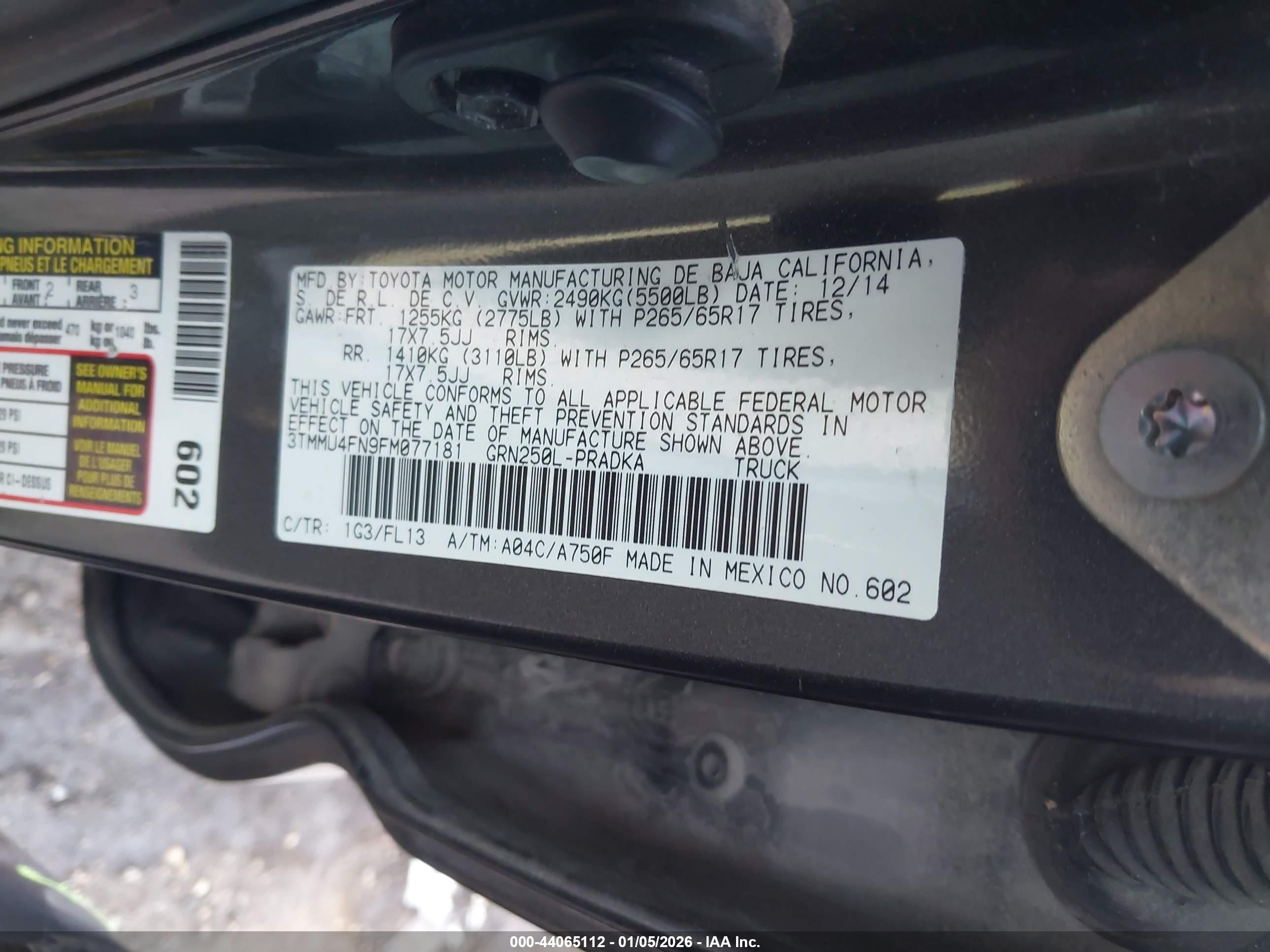 TOYOTA TACOMA image 9