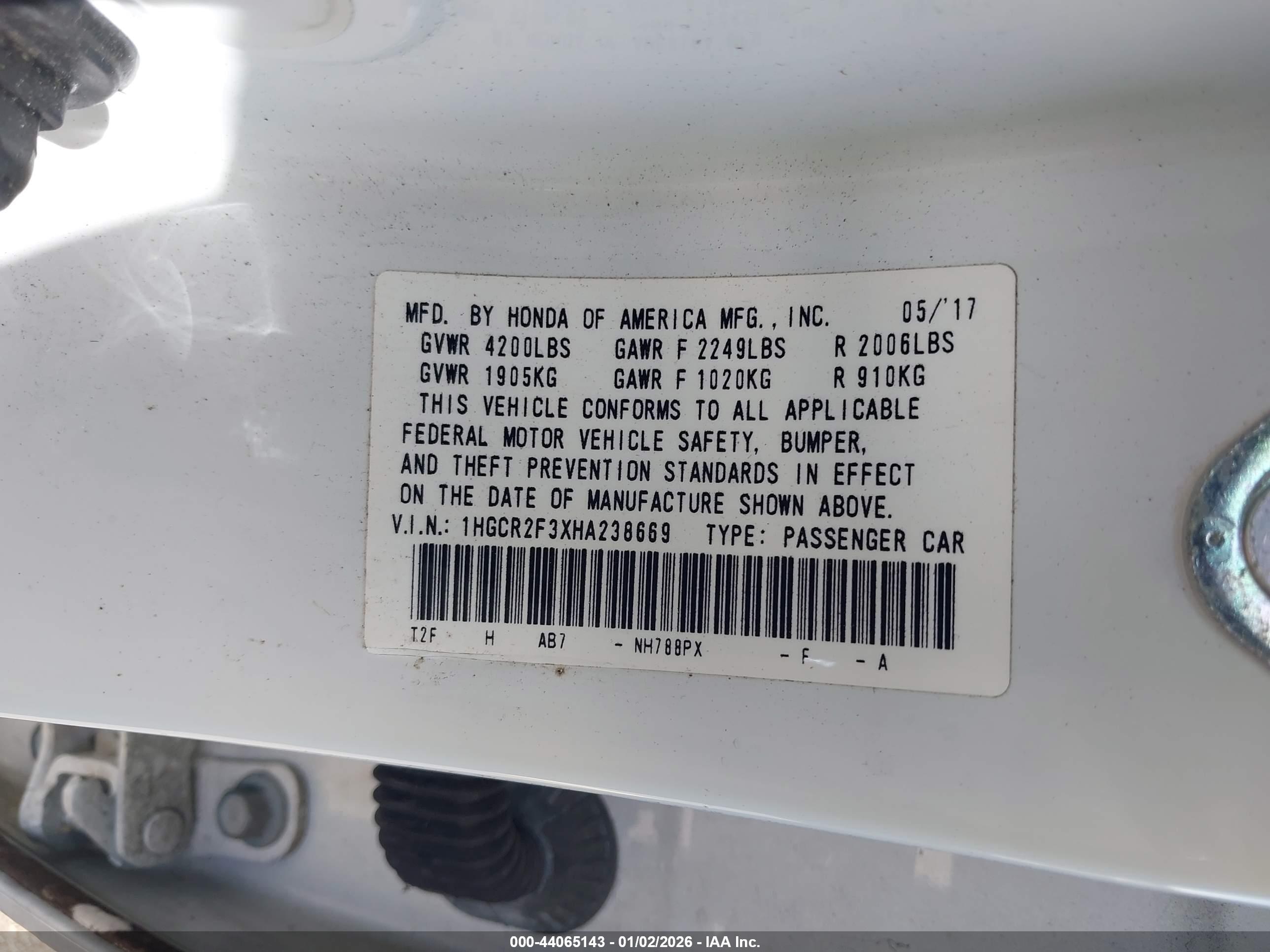 HONDA ACCORD image 9