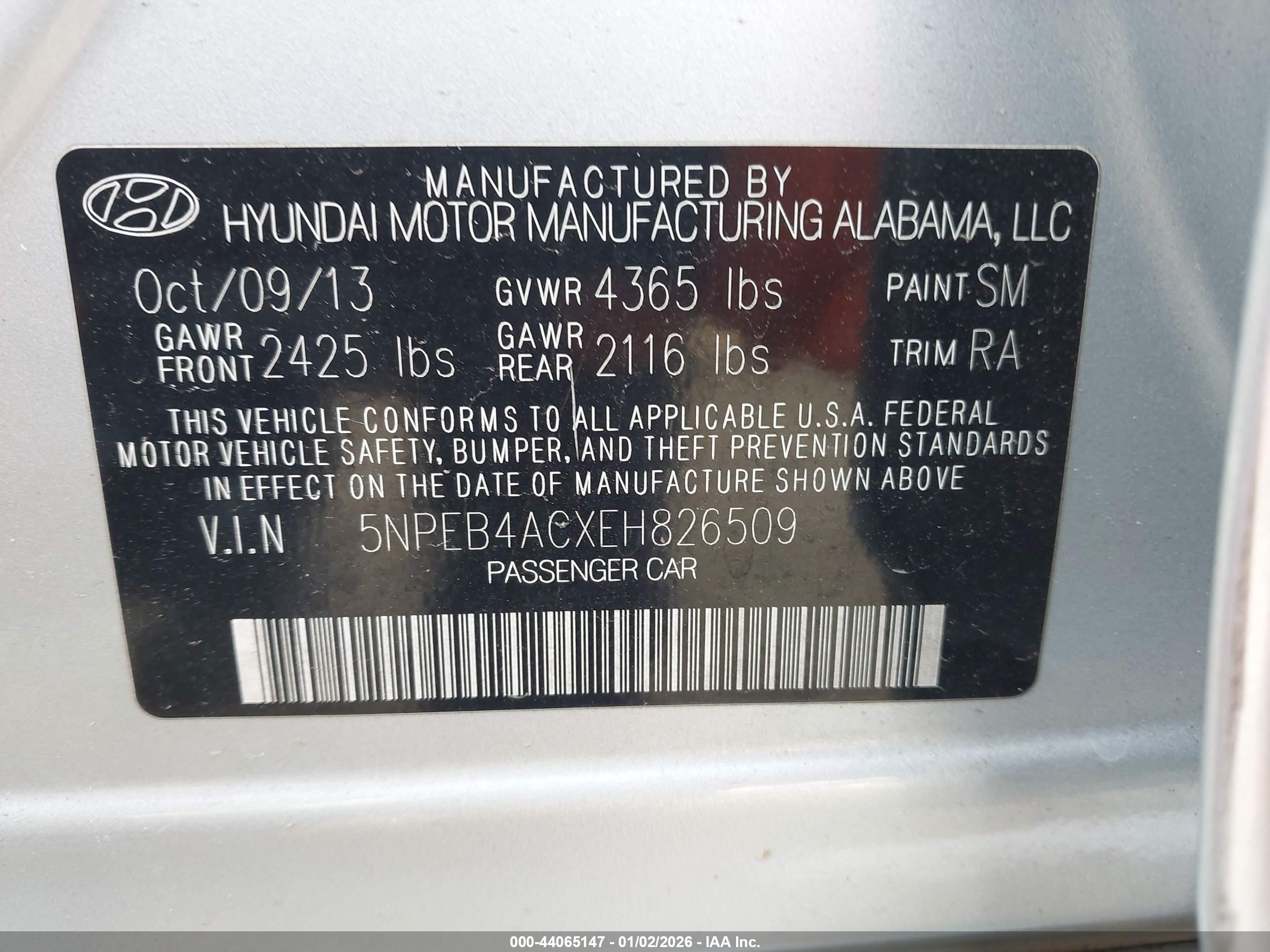 HYUNDAI SONATA image 9
