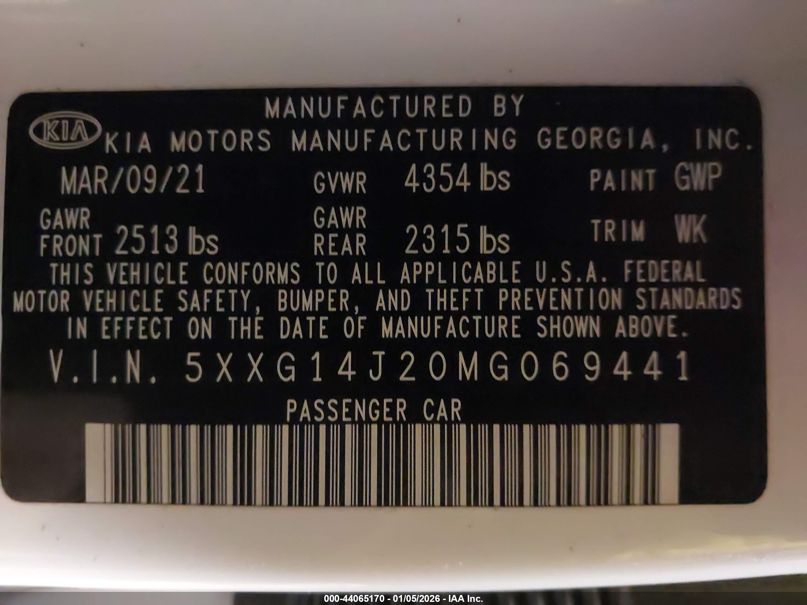 KIA K5 image 9