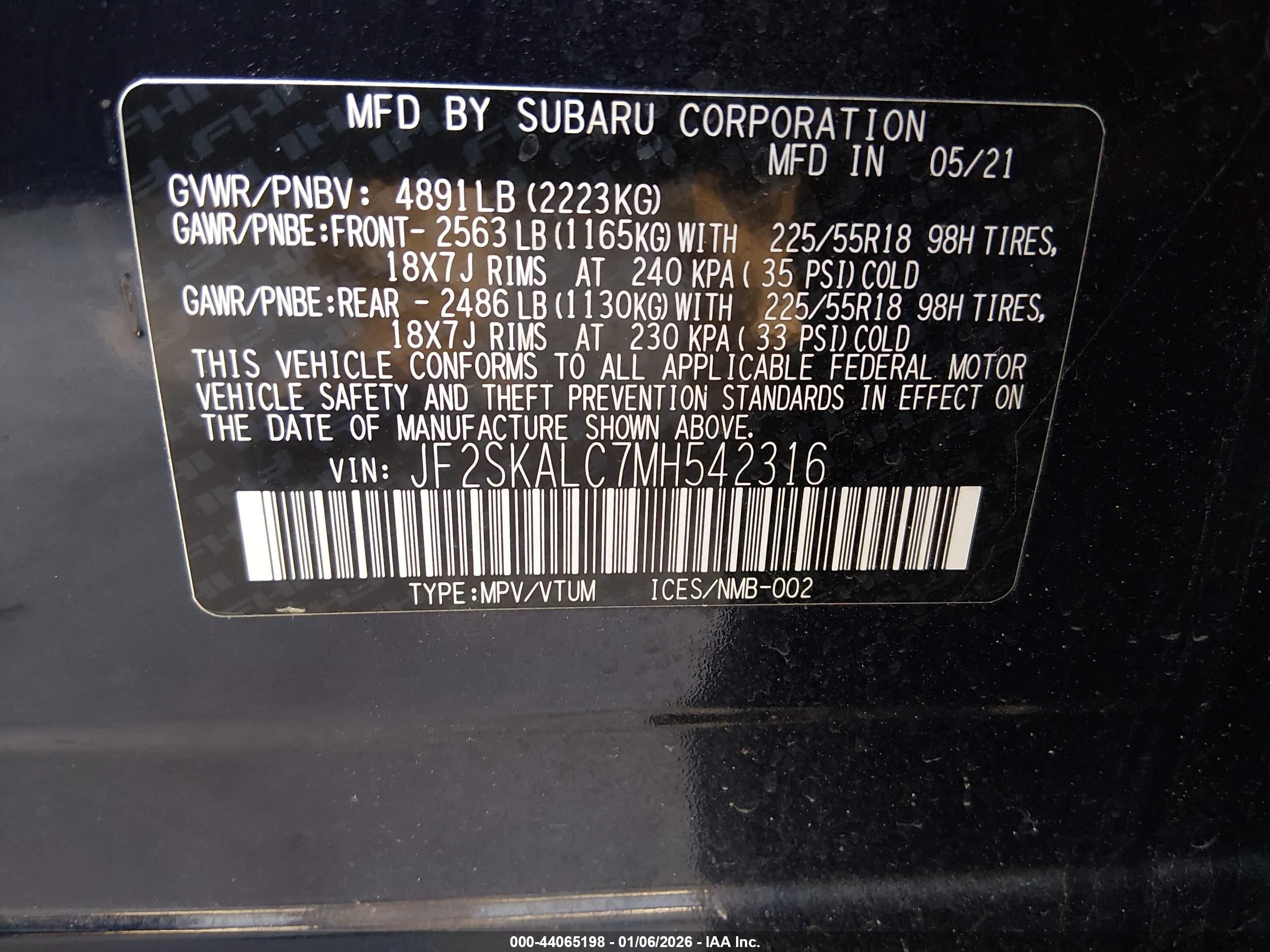 SUBARU FORESTER image 9