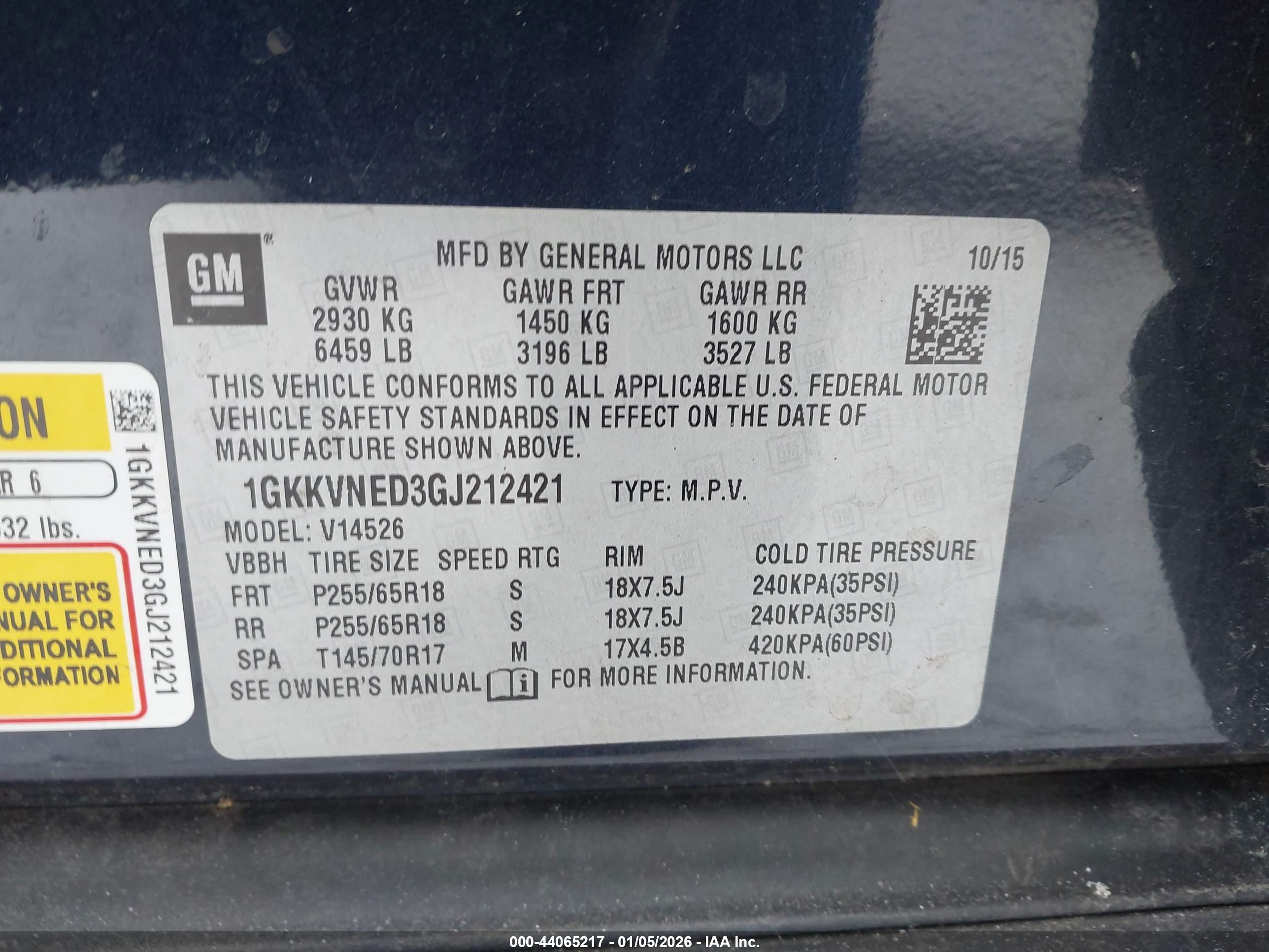 GMC ACADIA image 9
