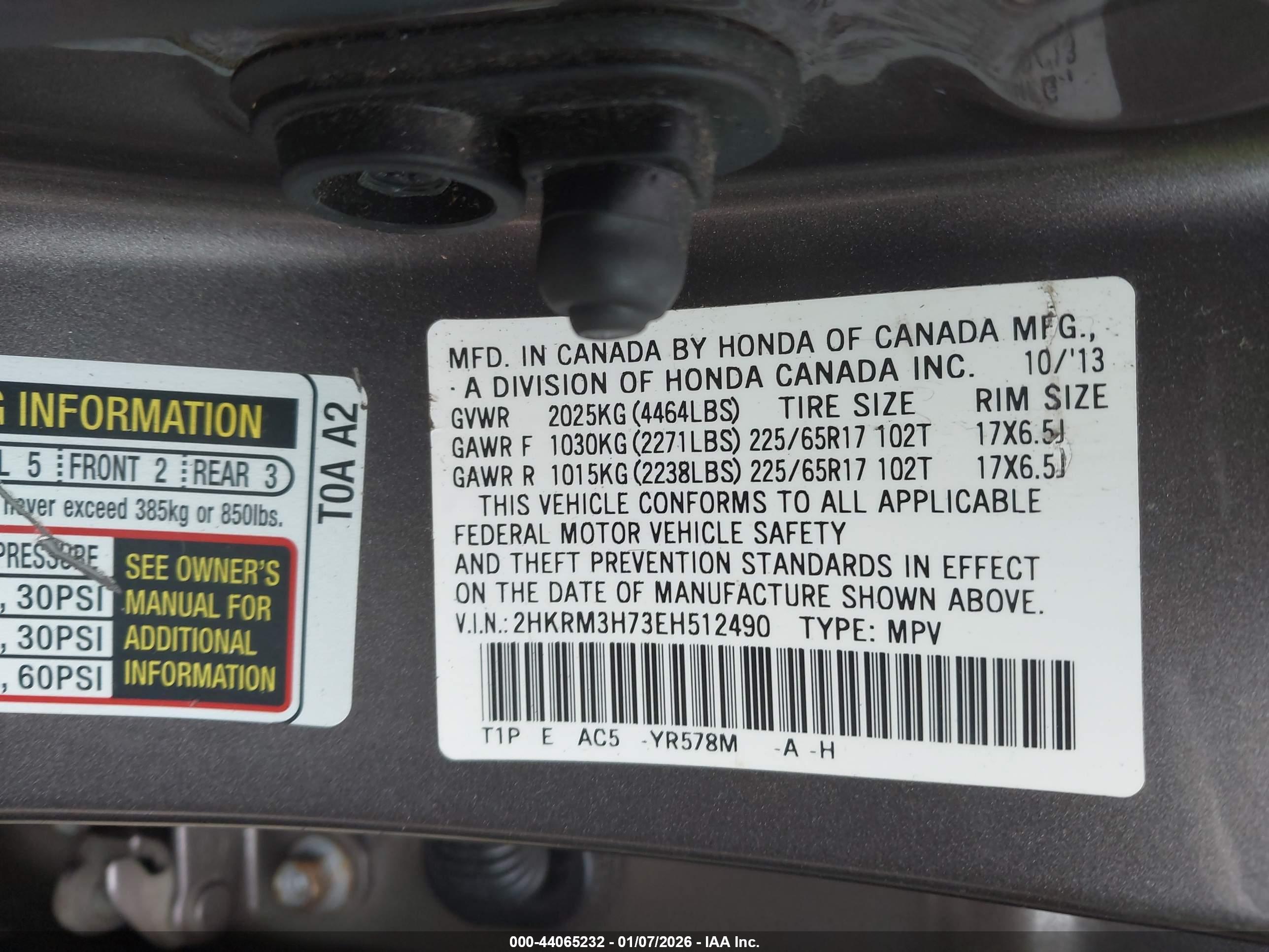 HONDA CR-V image 9