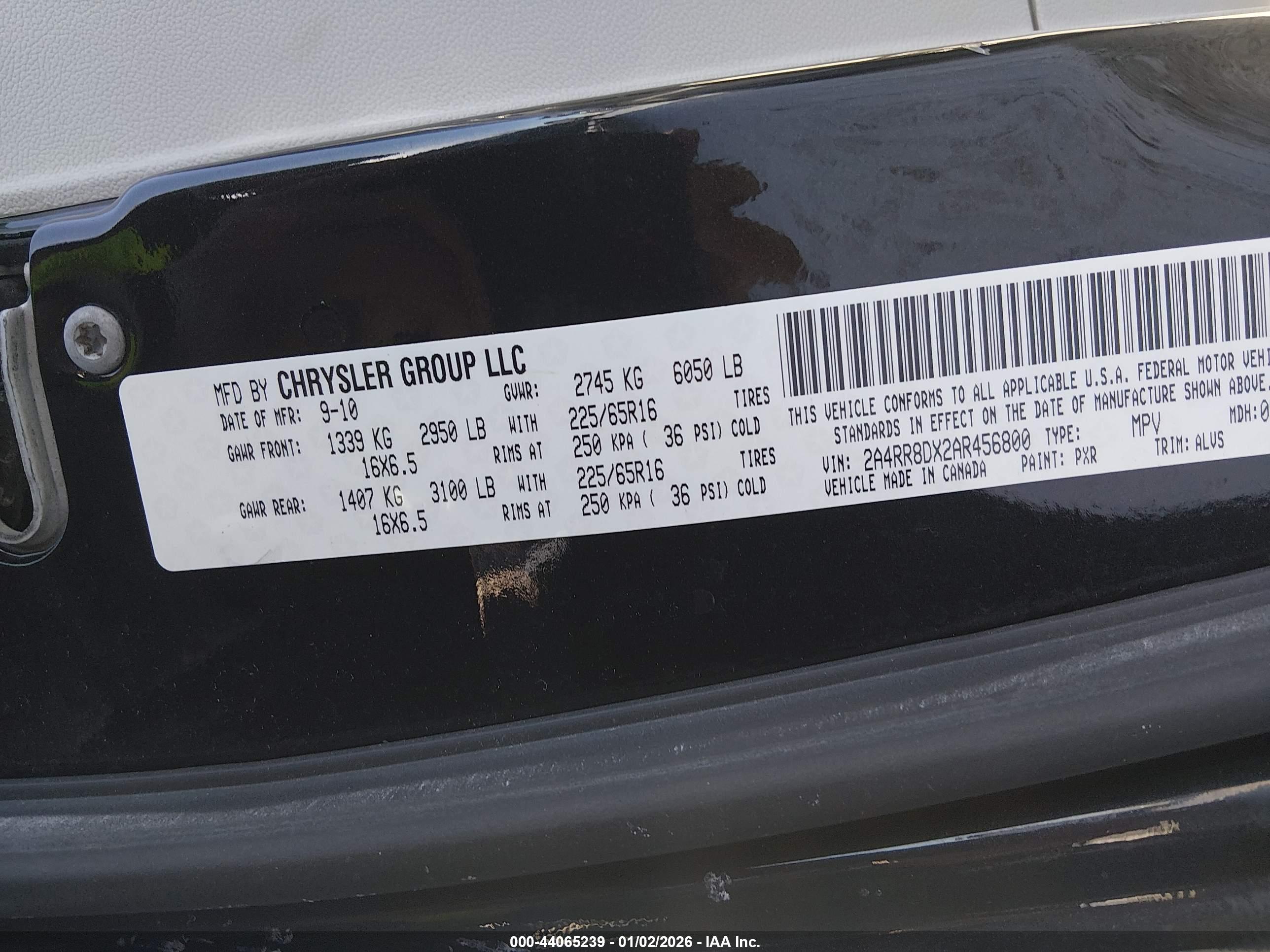 CHRYSLER TOWN image 9