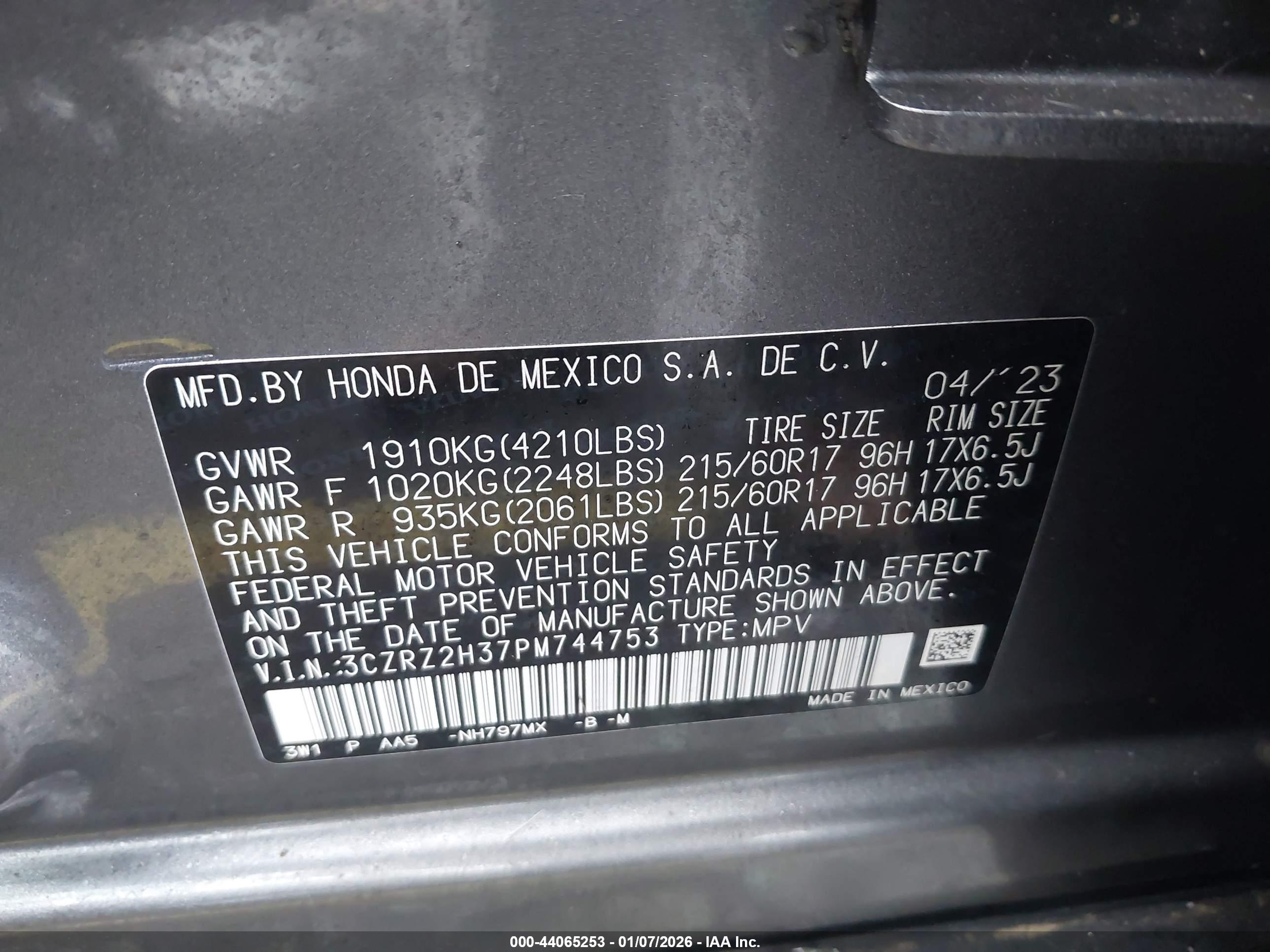 HONDA HR-V image 9