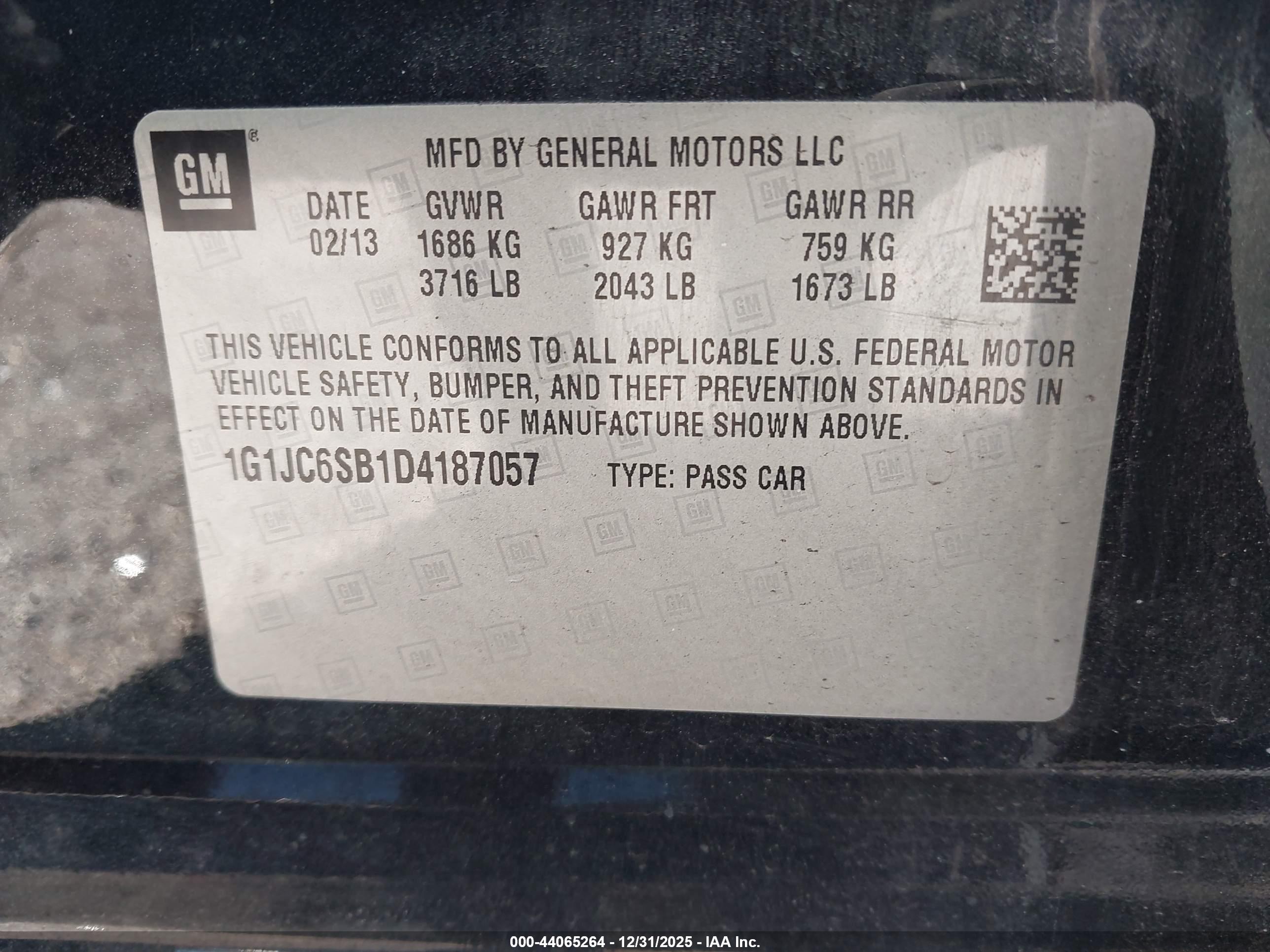 CHEVROLET SONIC image 9
