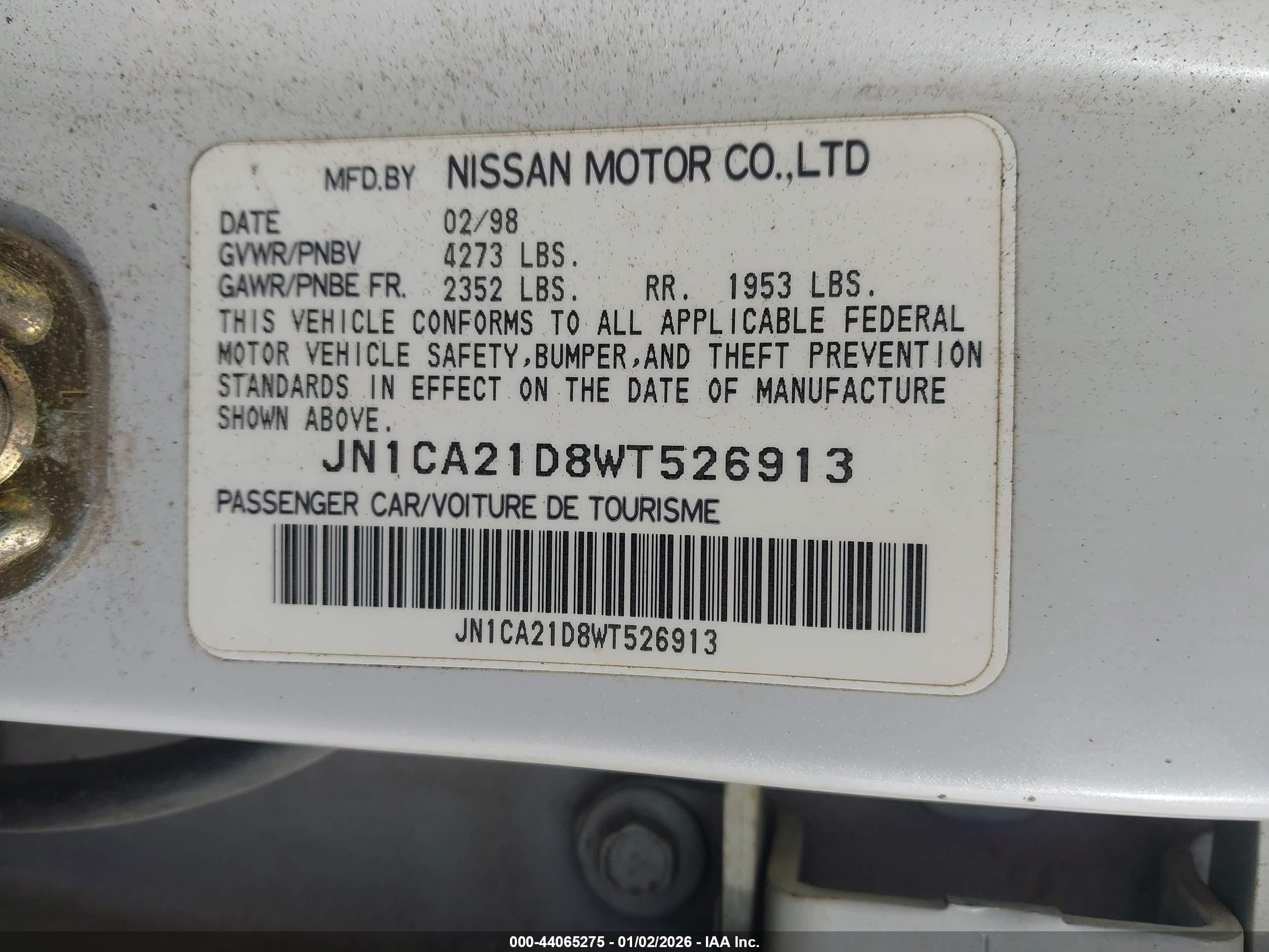 NISSAN MAXIMA image 9