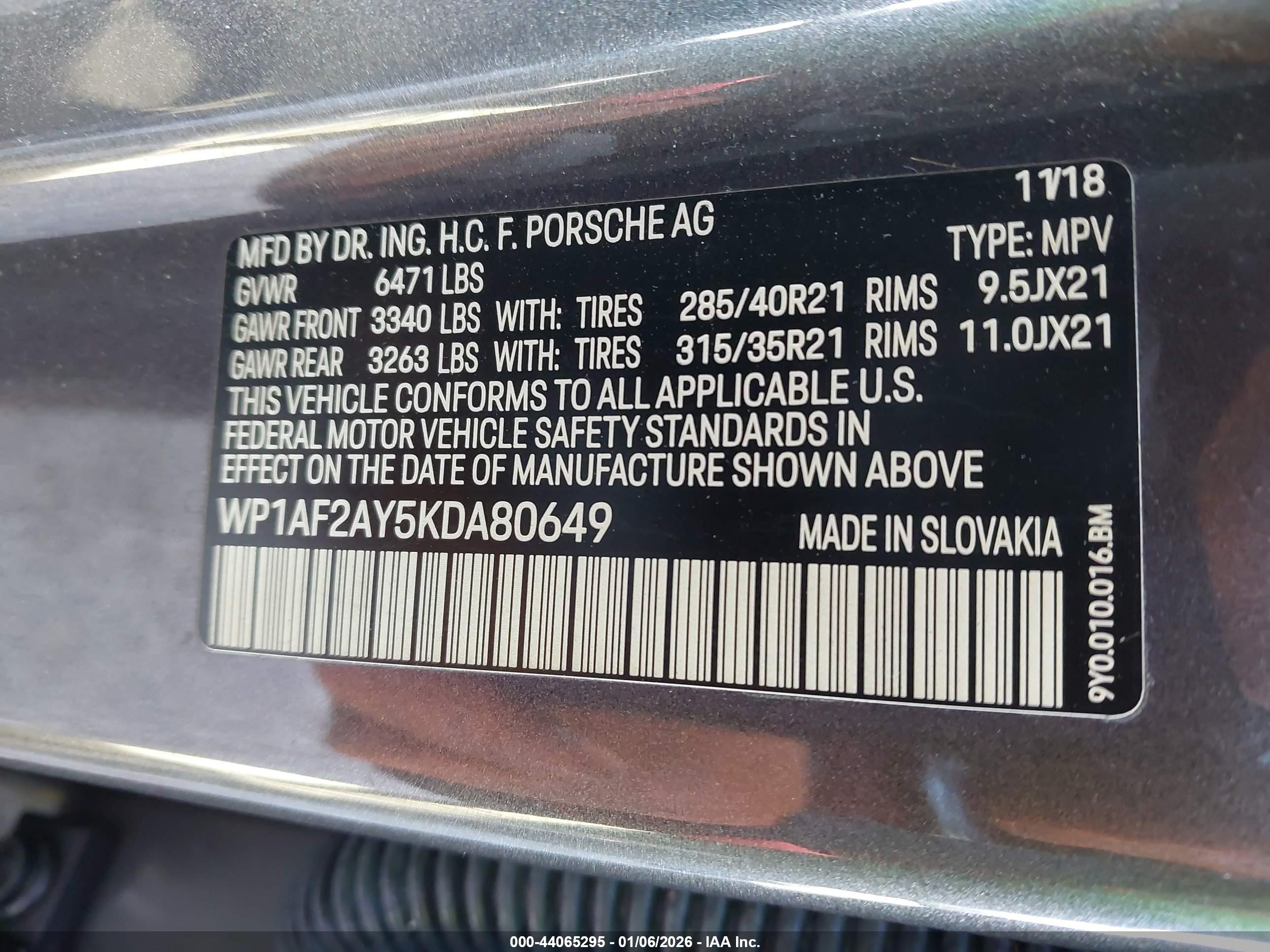 PORSCHE CAYENNE image 9
