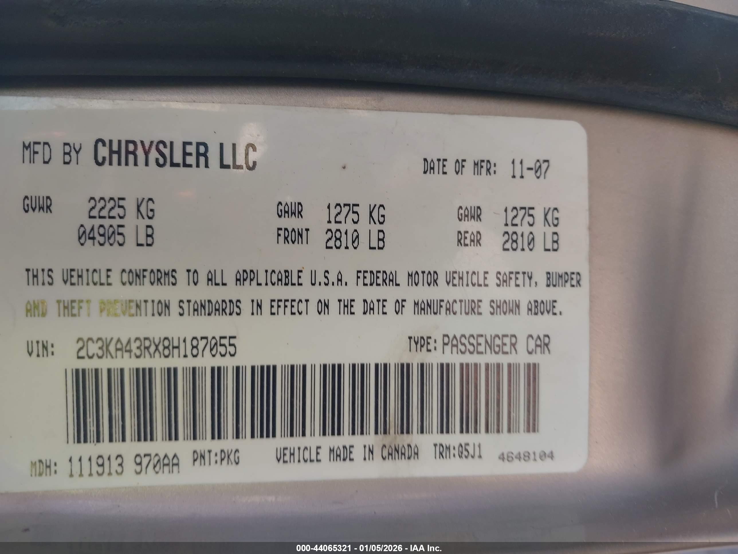 CHRYSLER 300 image 9