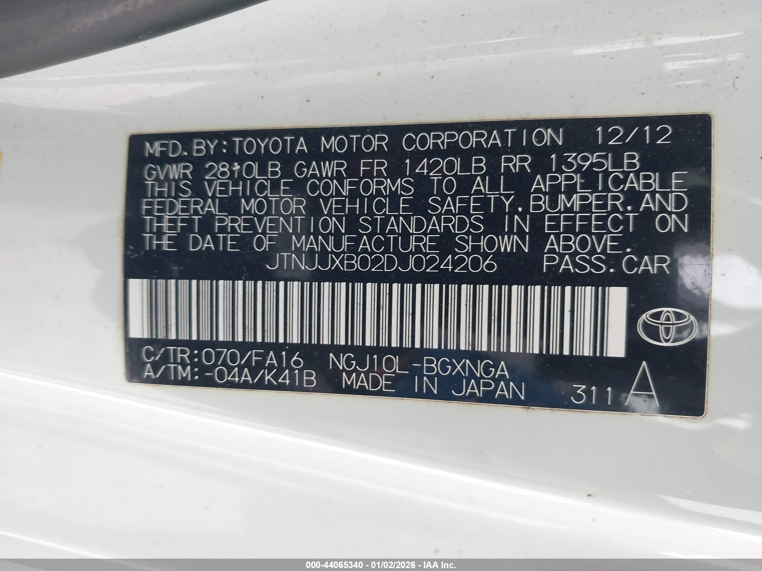 SCION IQ image 9
