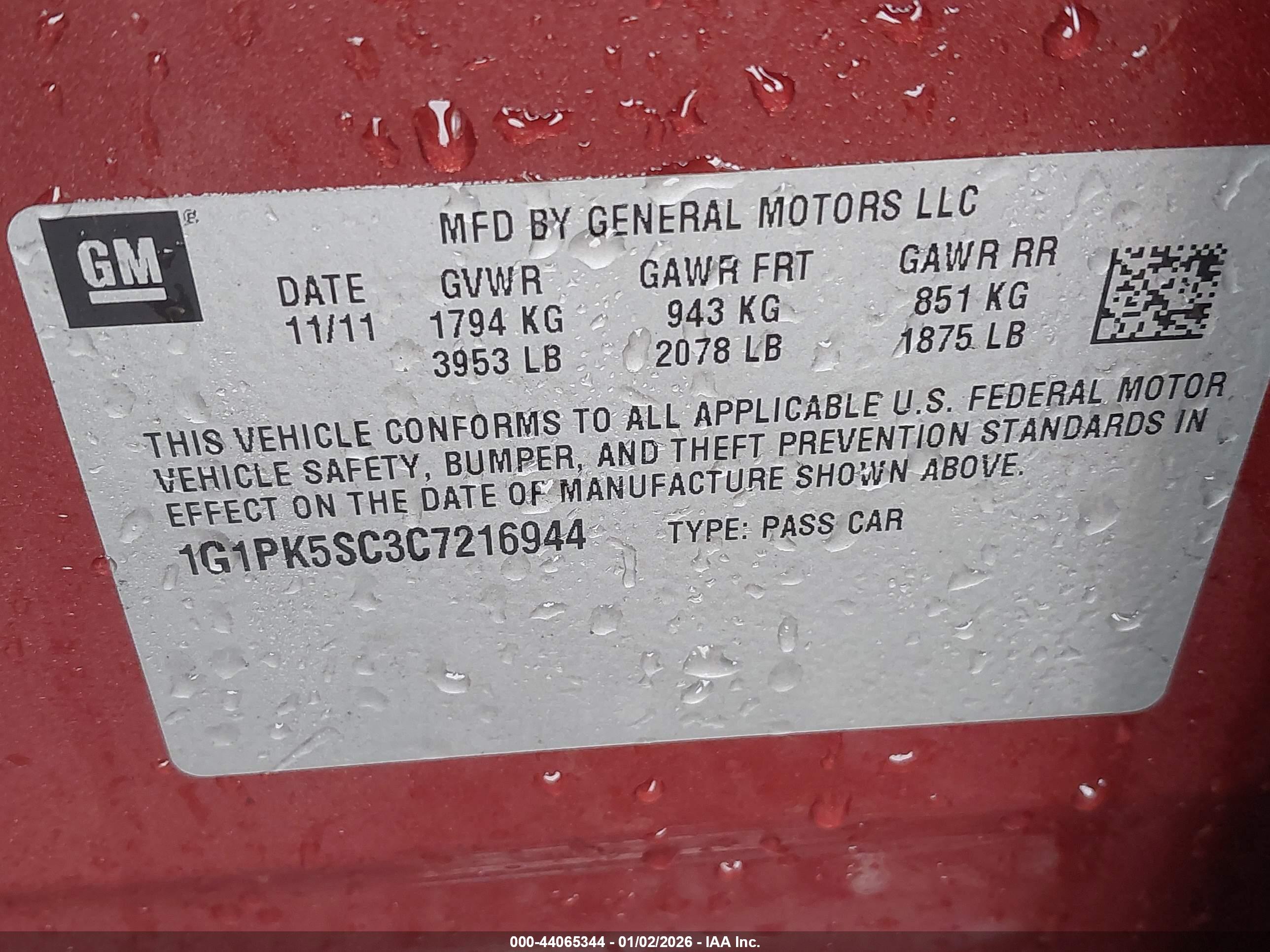CHEVROLET CRUZE image 9