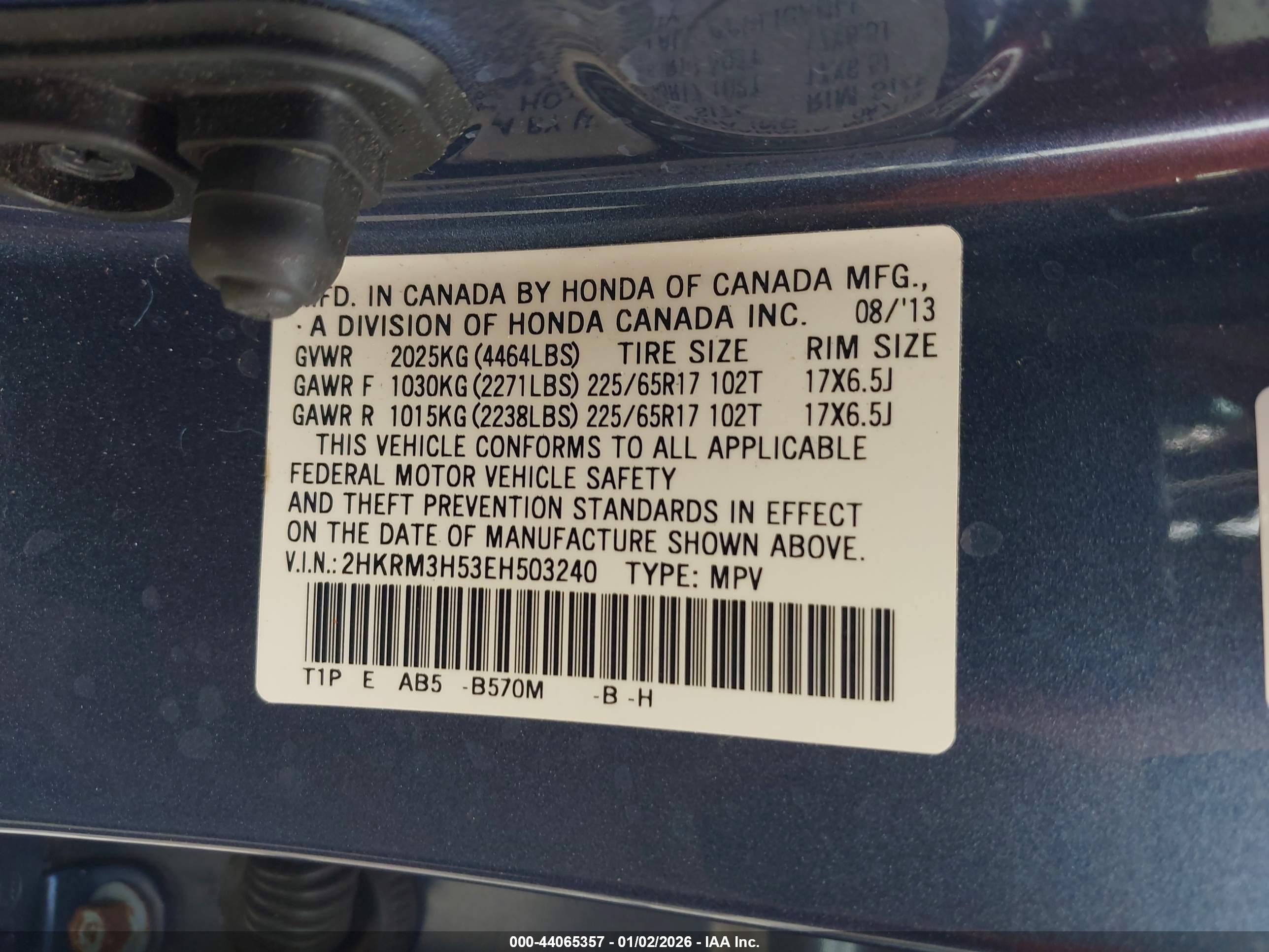 HONDA CR-V image 9