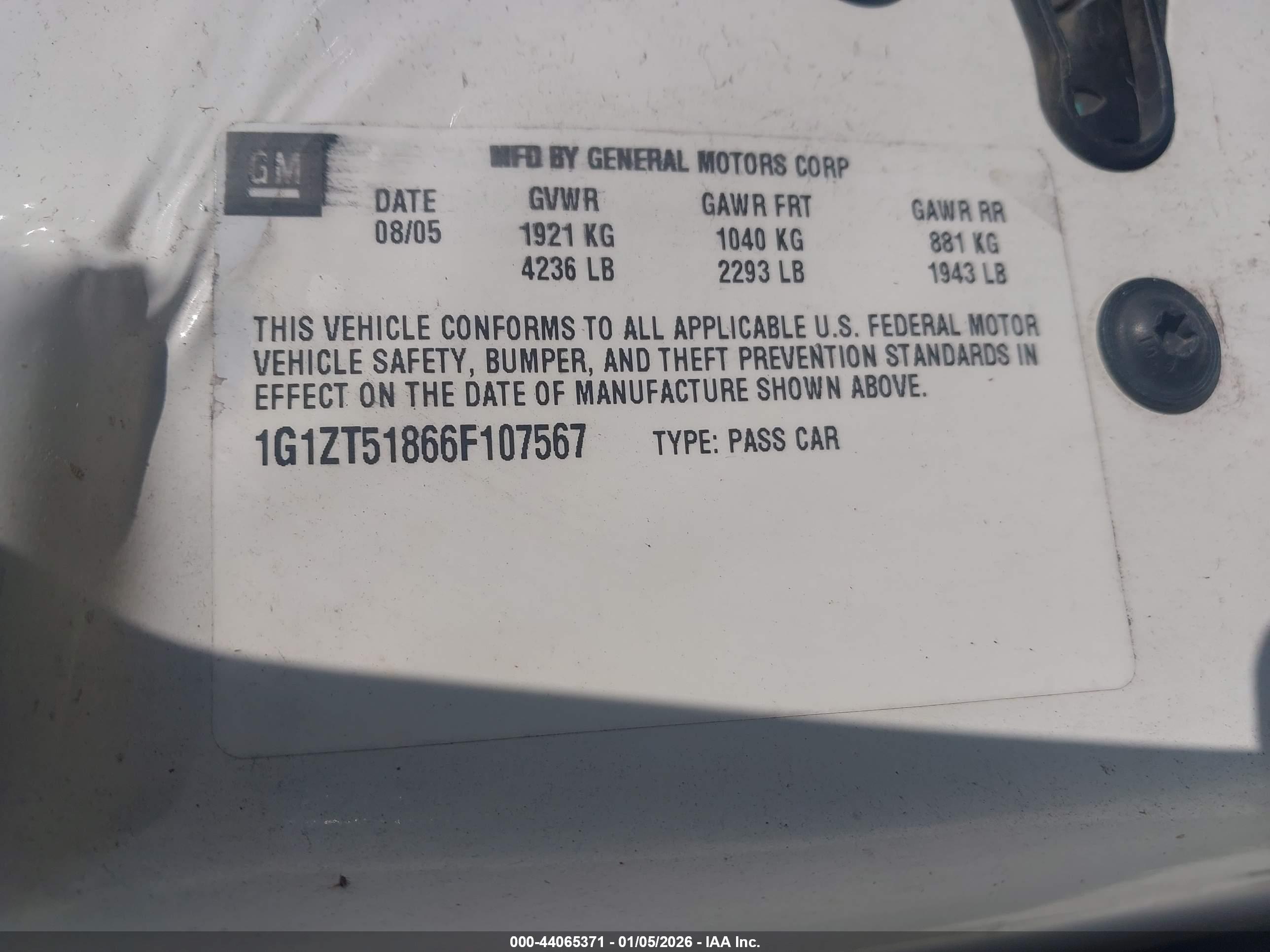 CHEVROLET MALIBU image 9