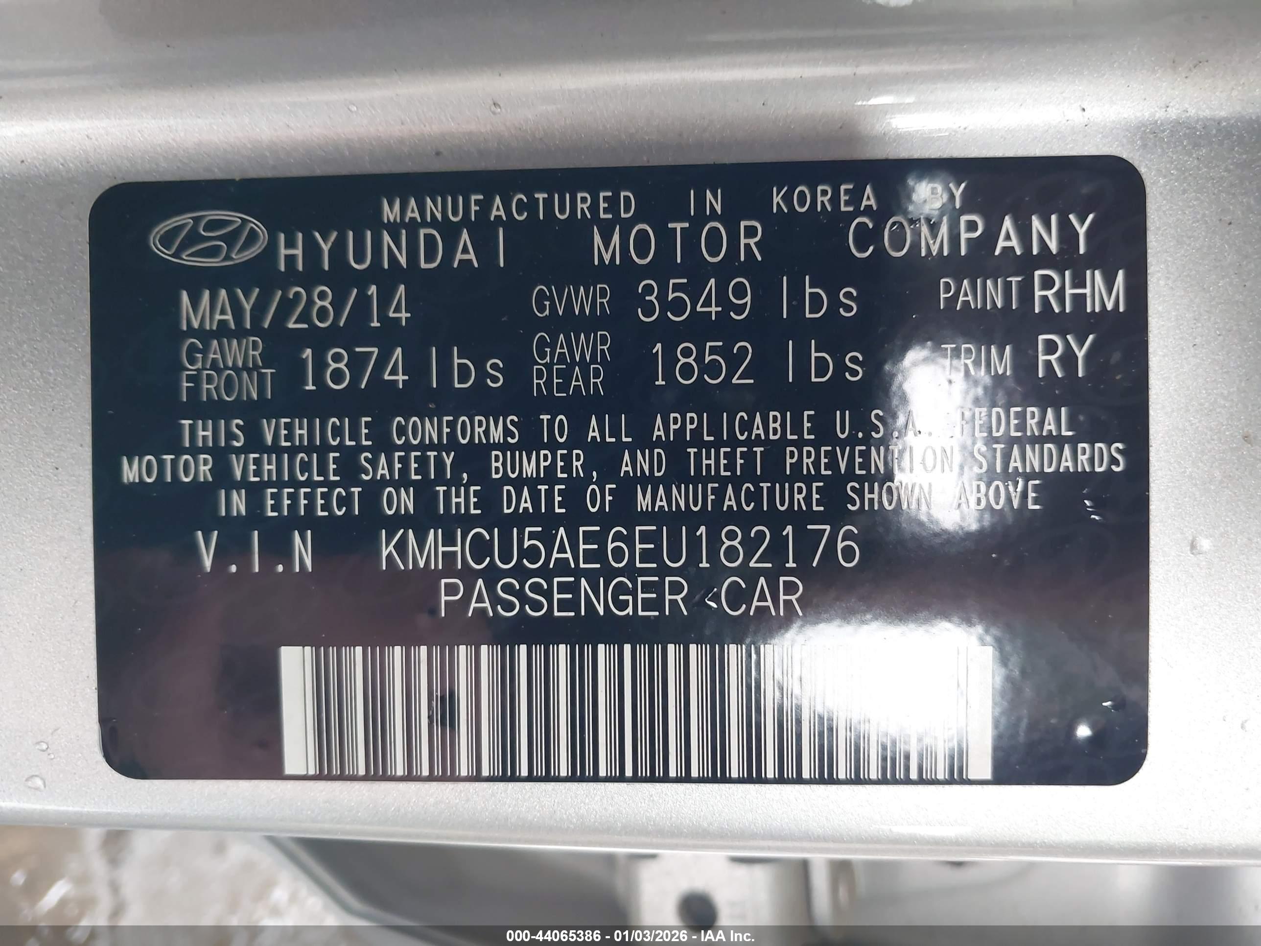 HYUNDAI ACCENT image 9