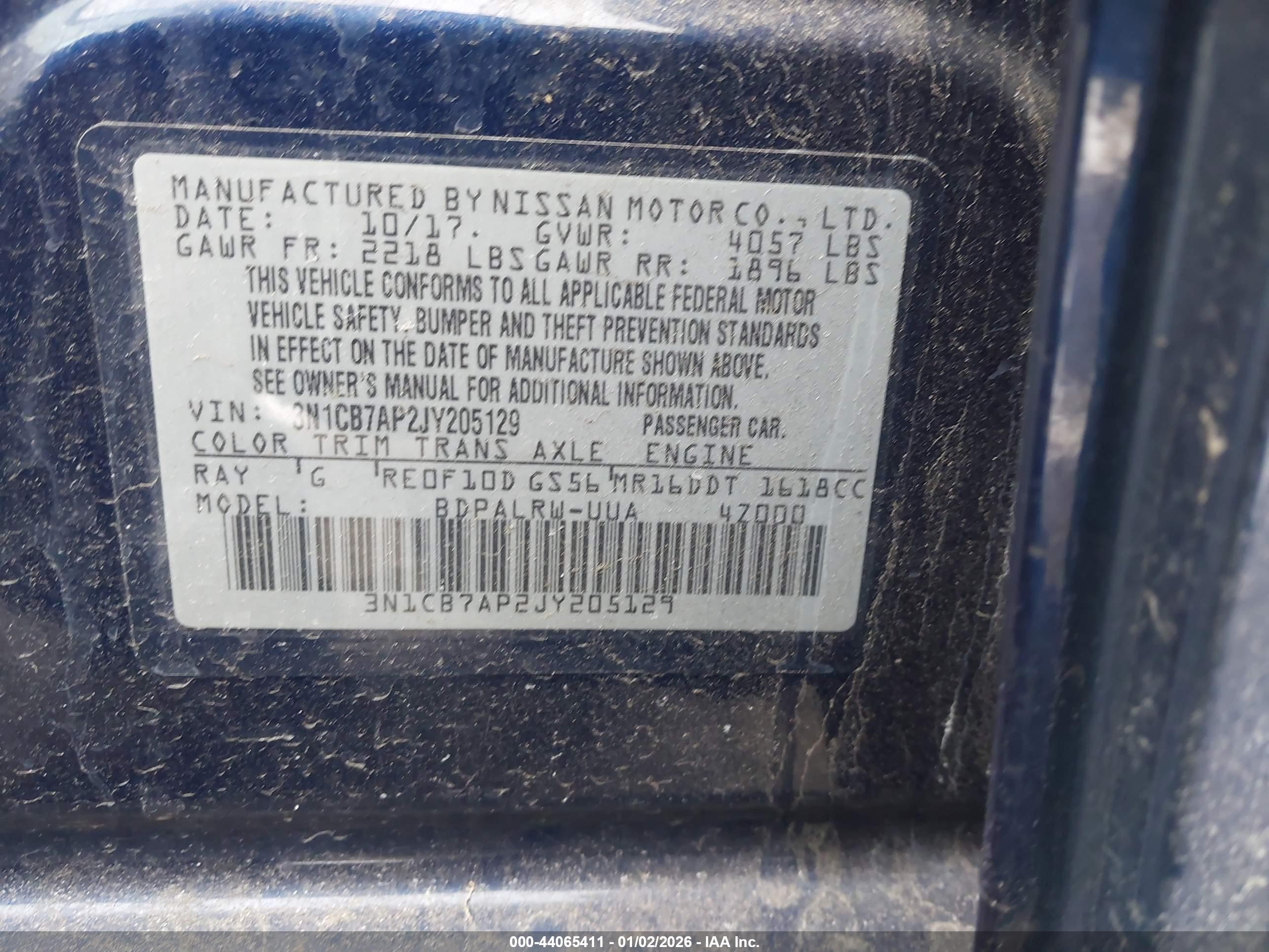 NISSAN SENTRA image 9