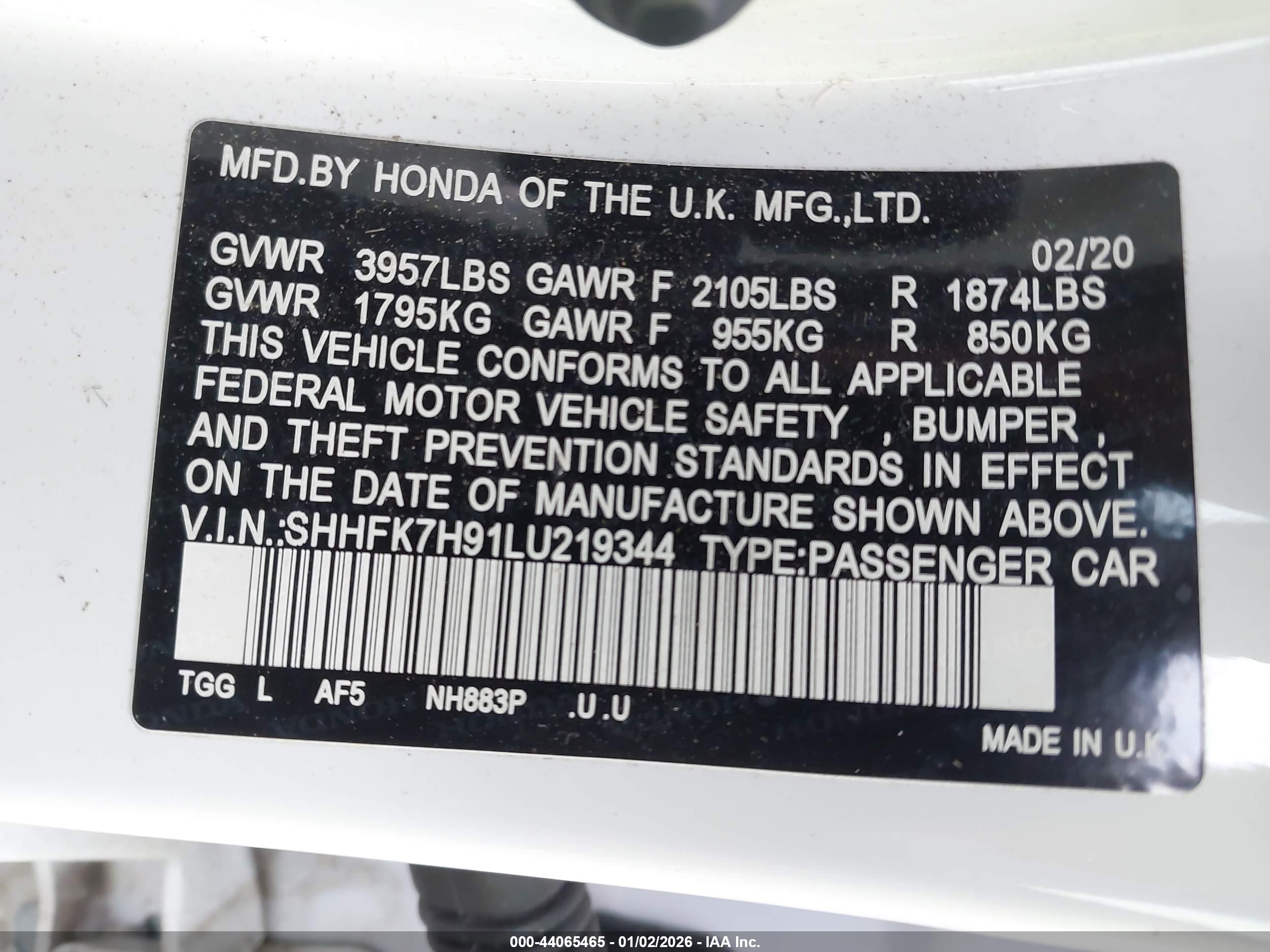 HONDA CIVIC image 9