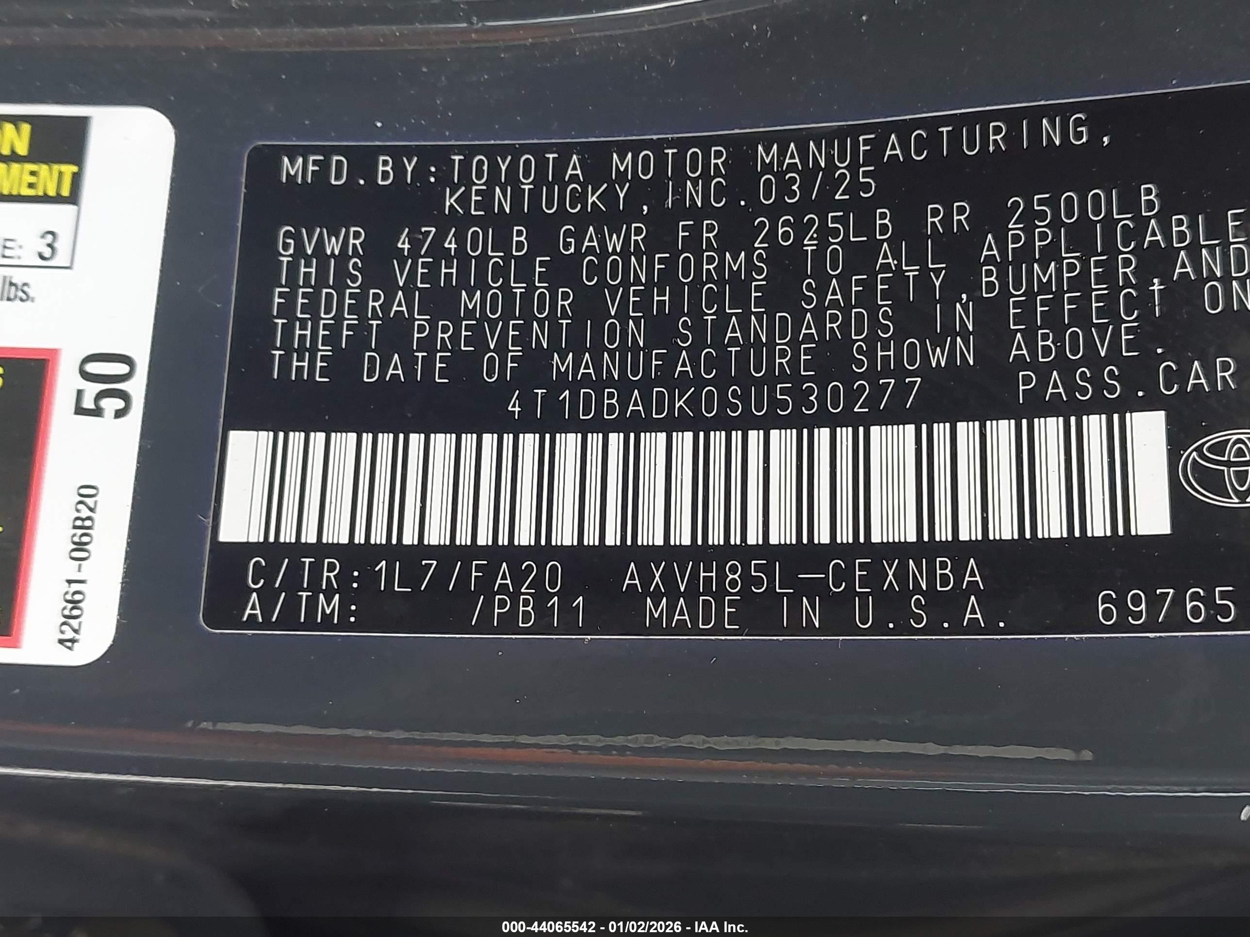 TOYOTA CAMRY image 9