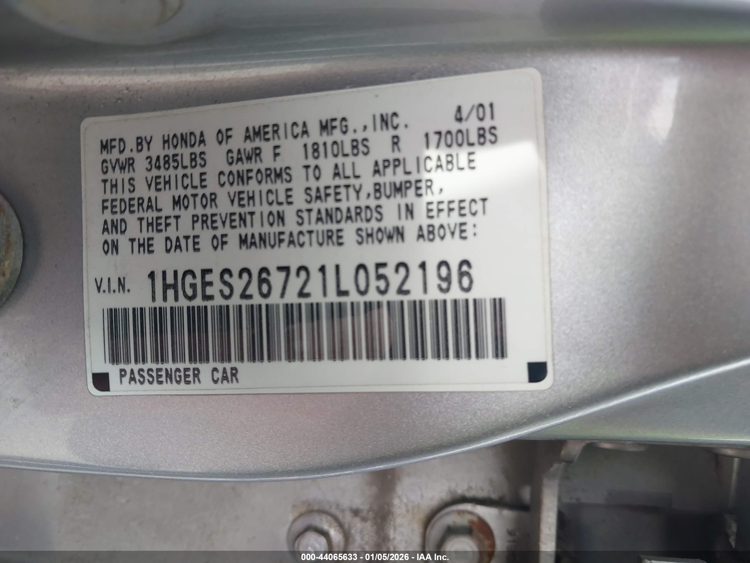 HONDA CIVIC image 9