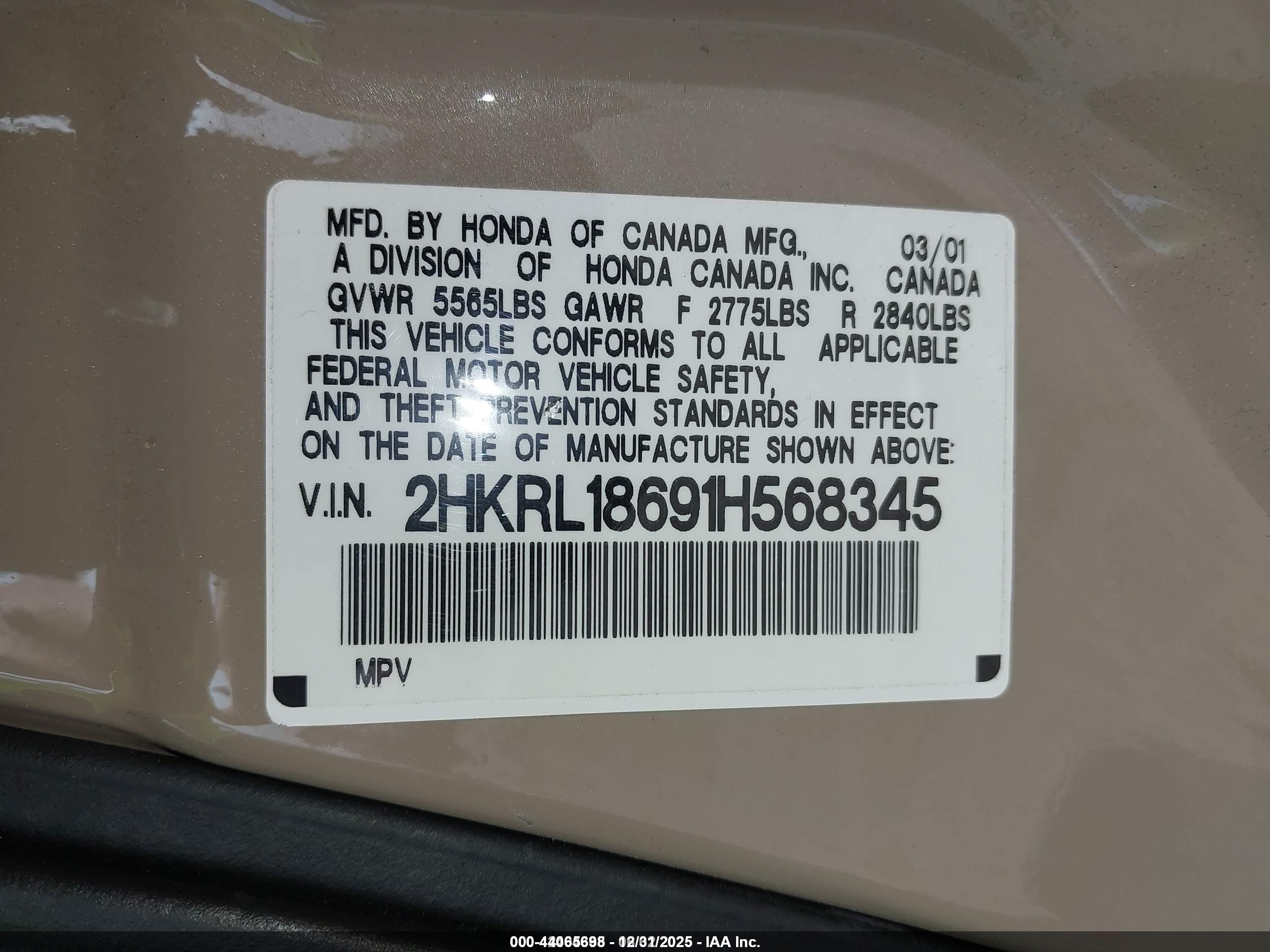 HONDA ODYSSEY image 9
