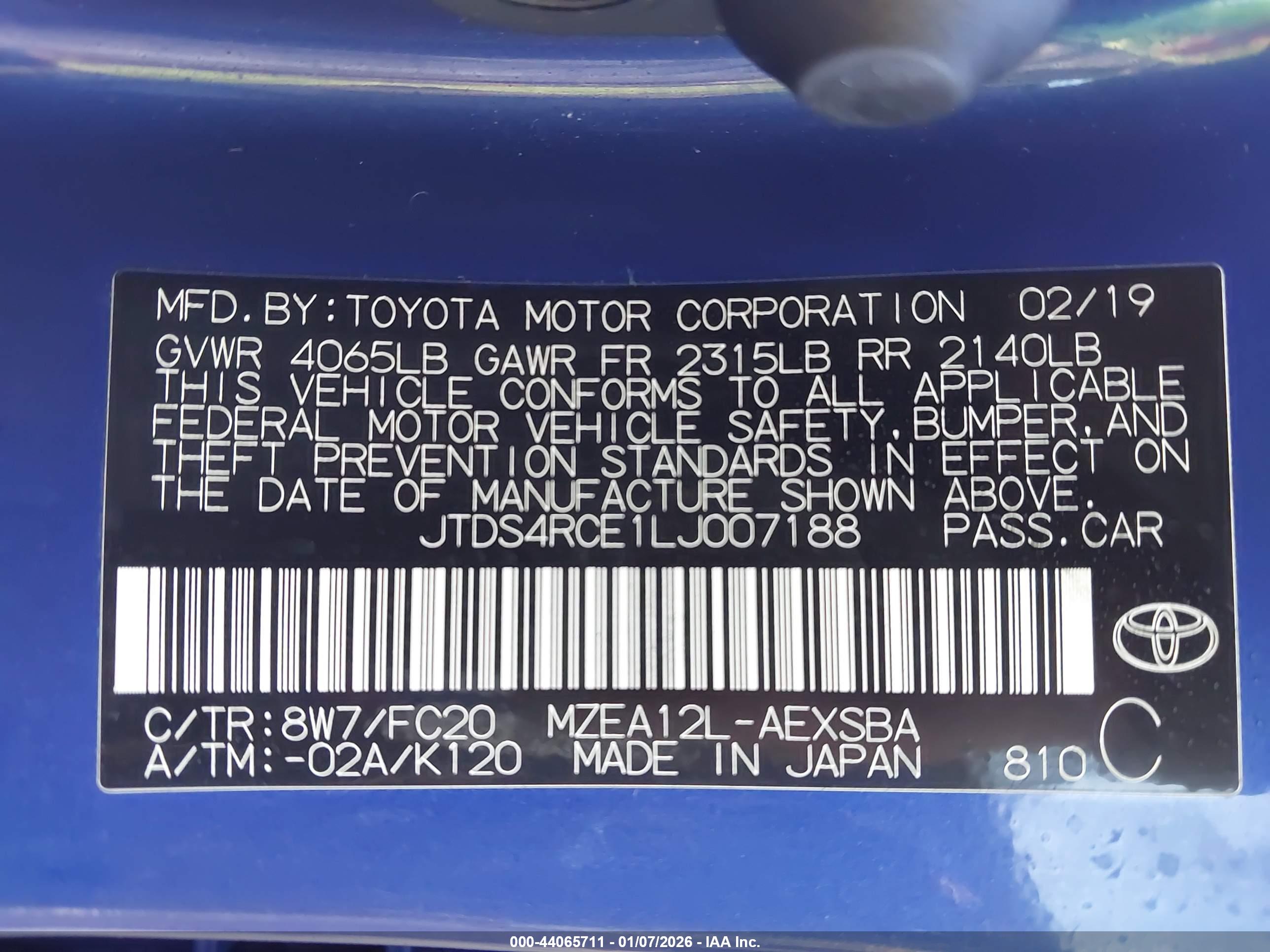 TOYOTA COROLLA image 9