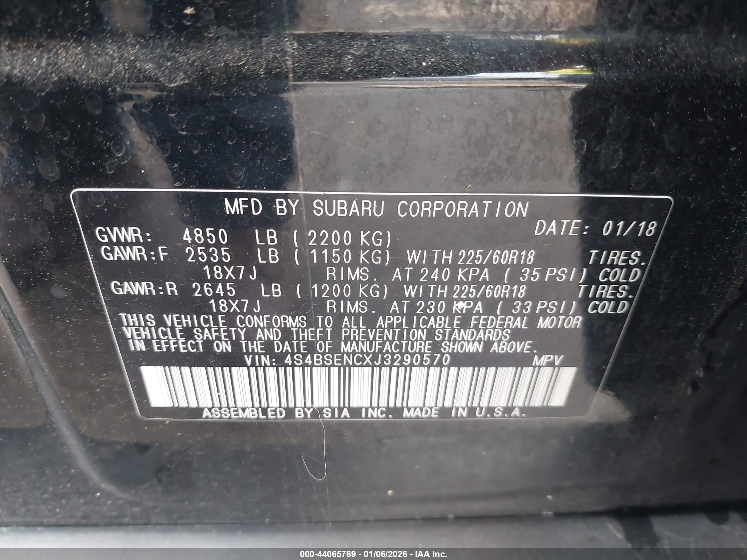 SUBARU OUTBACK image 9