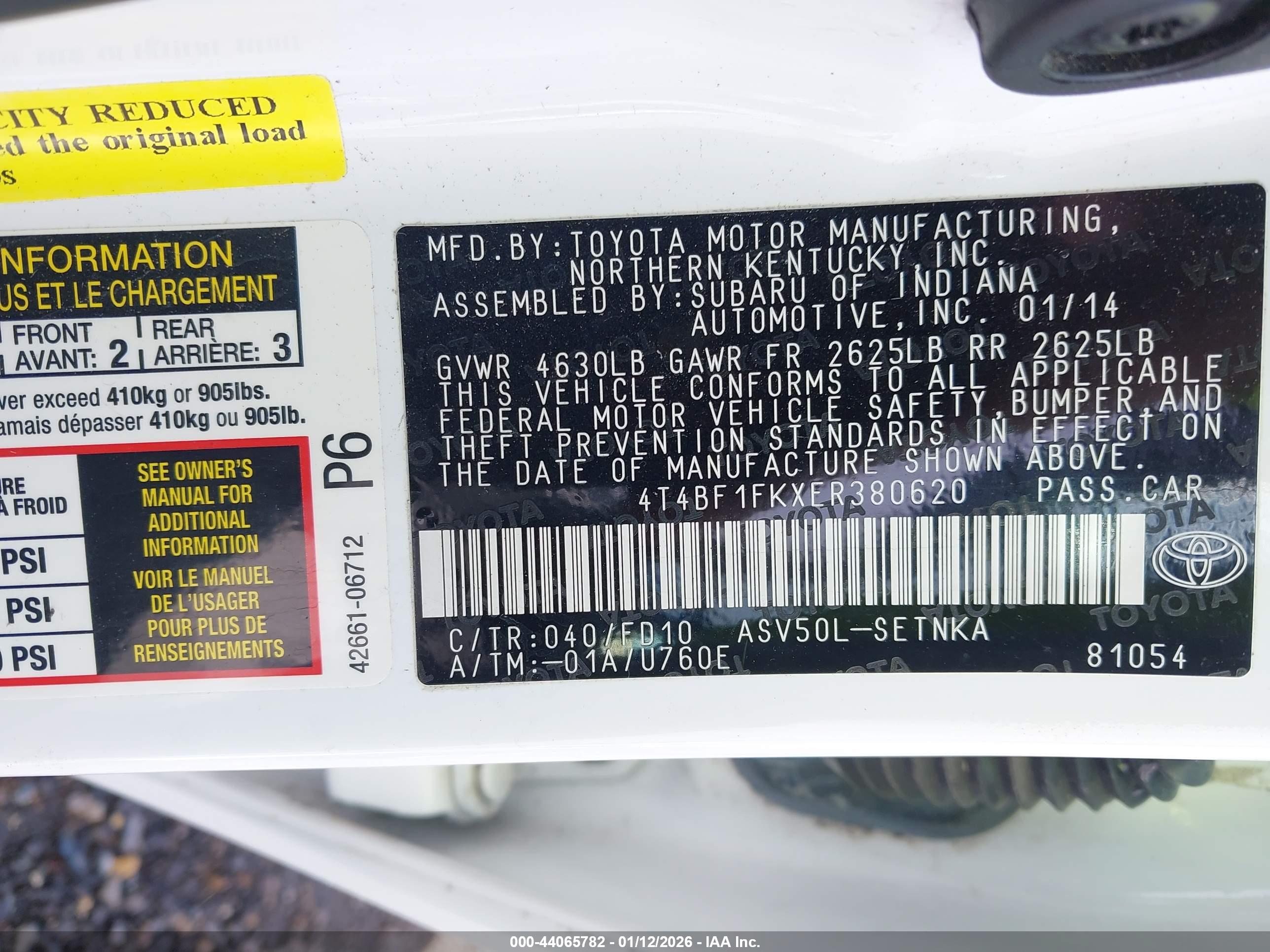 TOYOTA CAMRY image 9