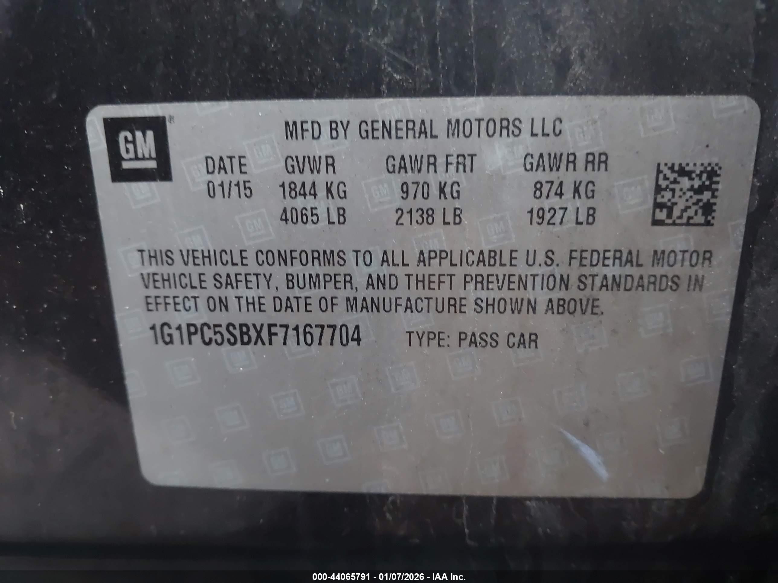 CHEVROLET CRUZE image 9