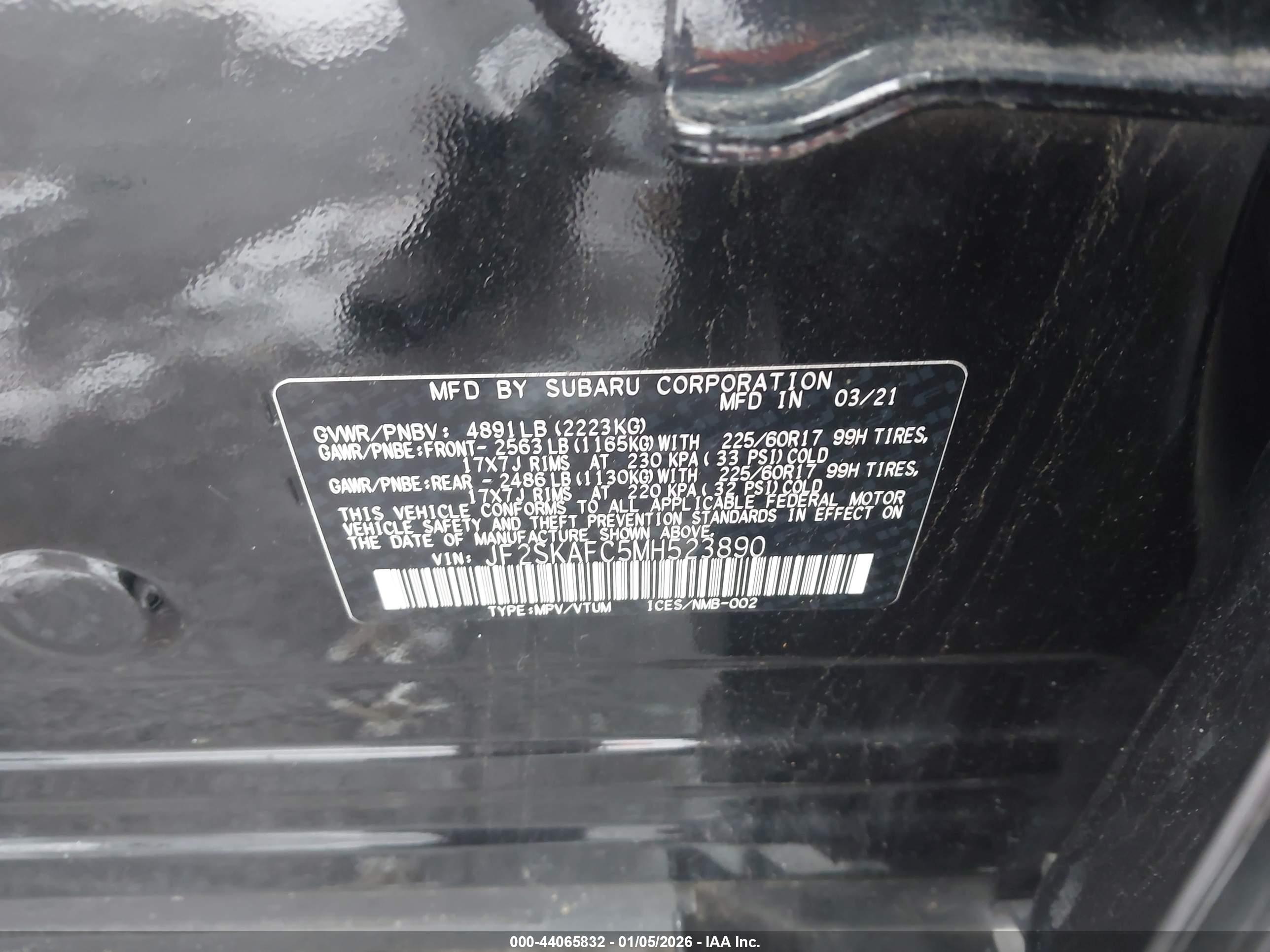 SUBARU FORESTER image 9