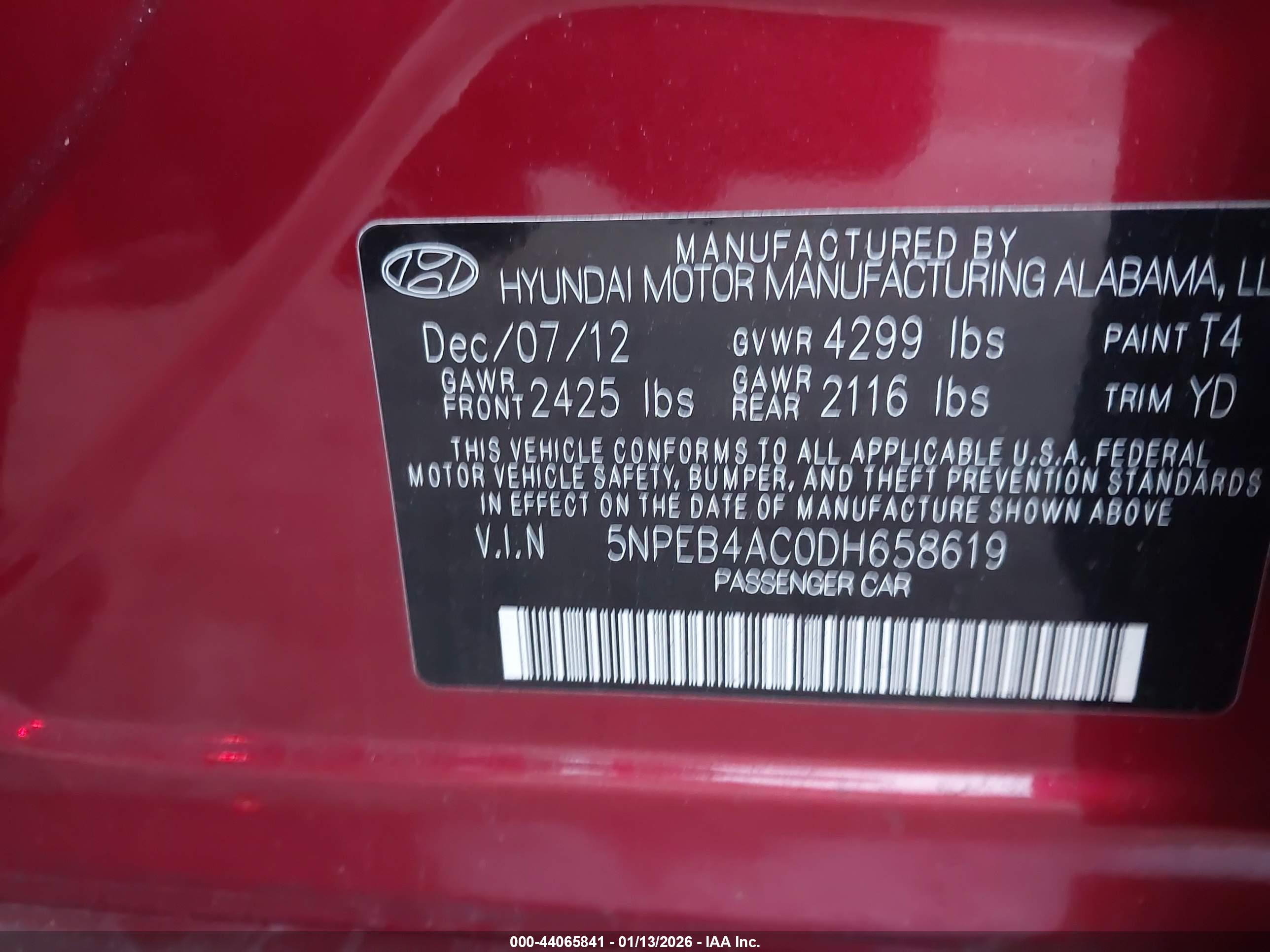 HYUNDAI SONATA image 9