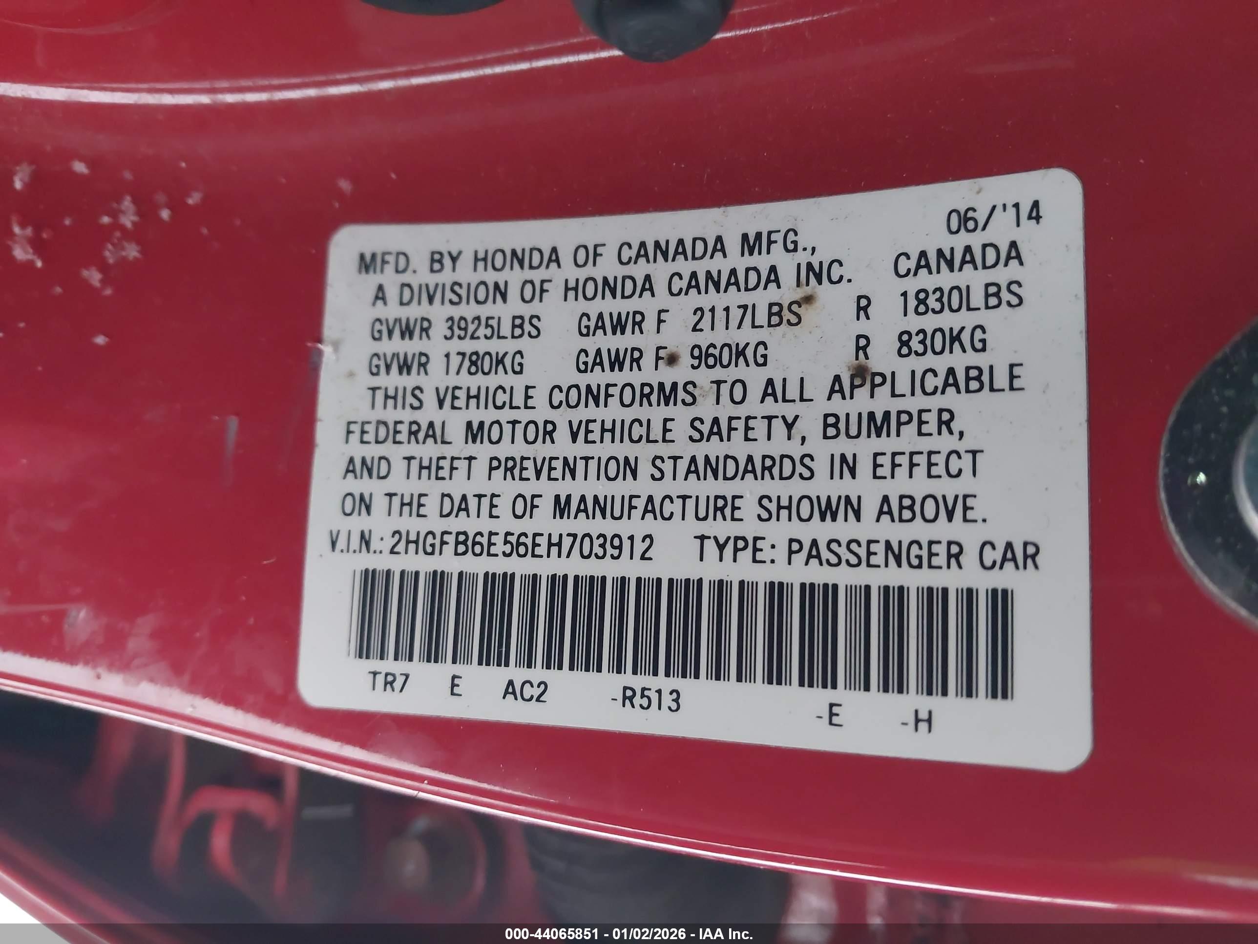 HONDA CIVIC image 9