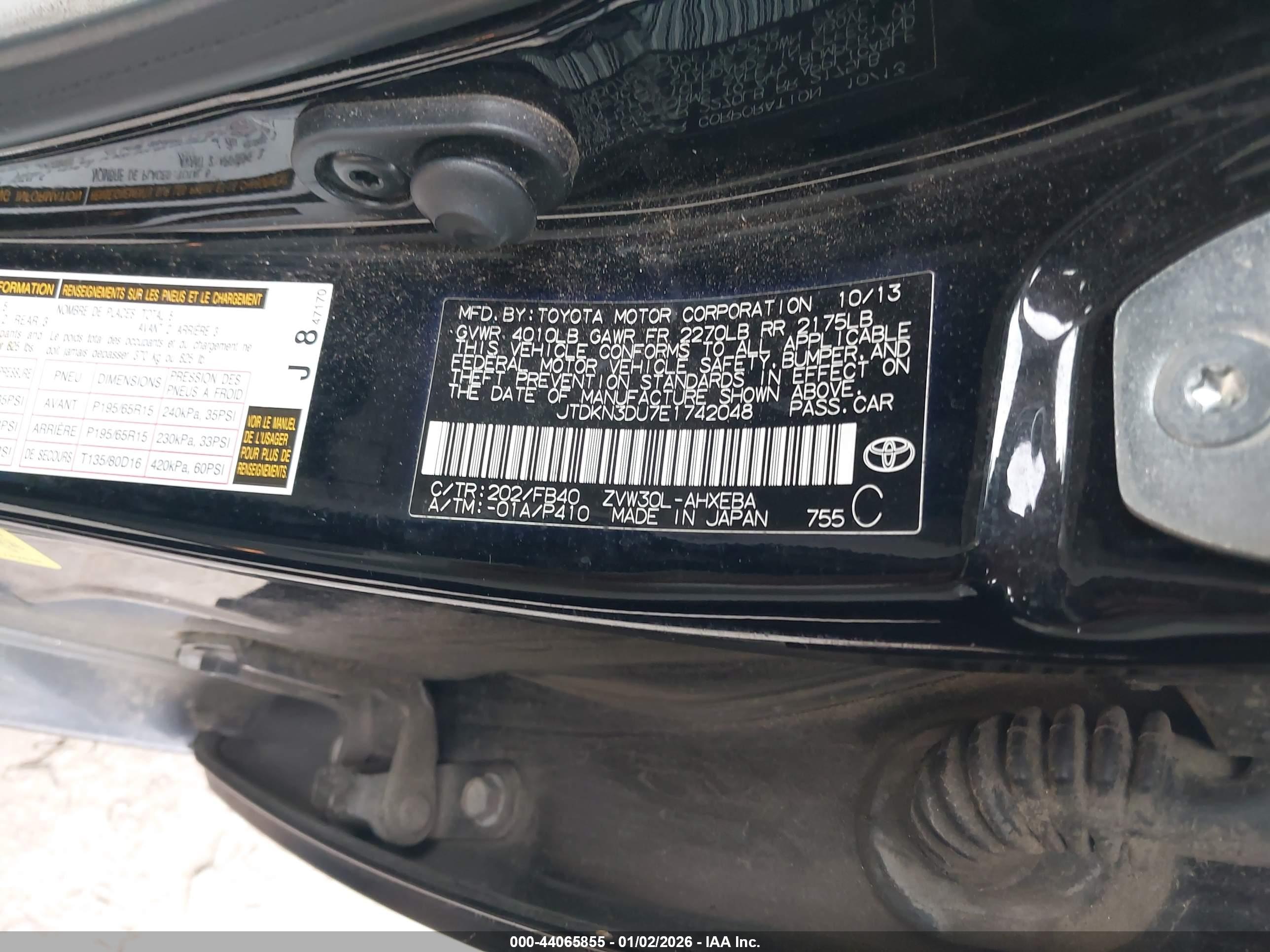 TOYOTA PRIUS image 9
