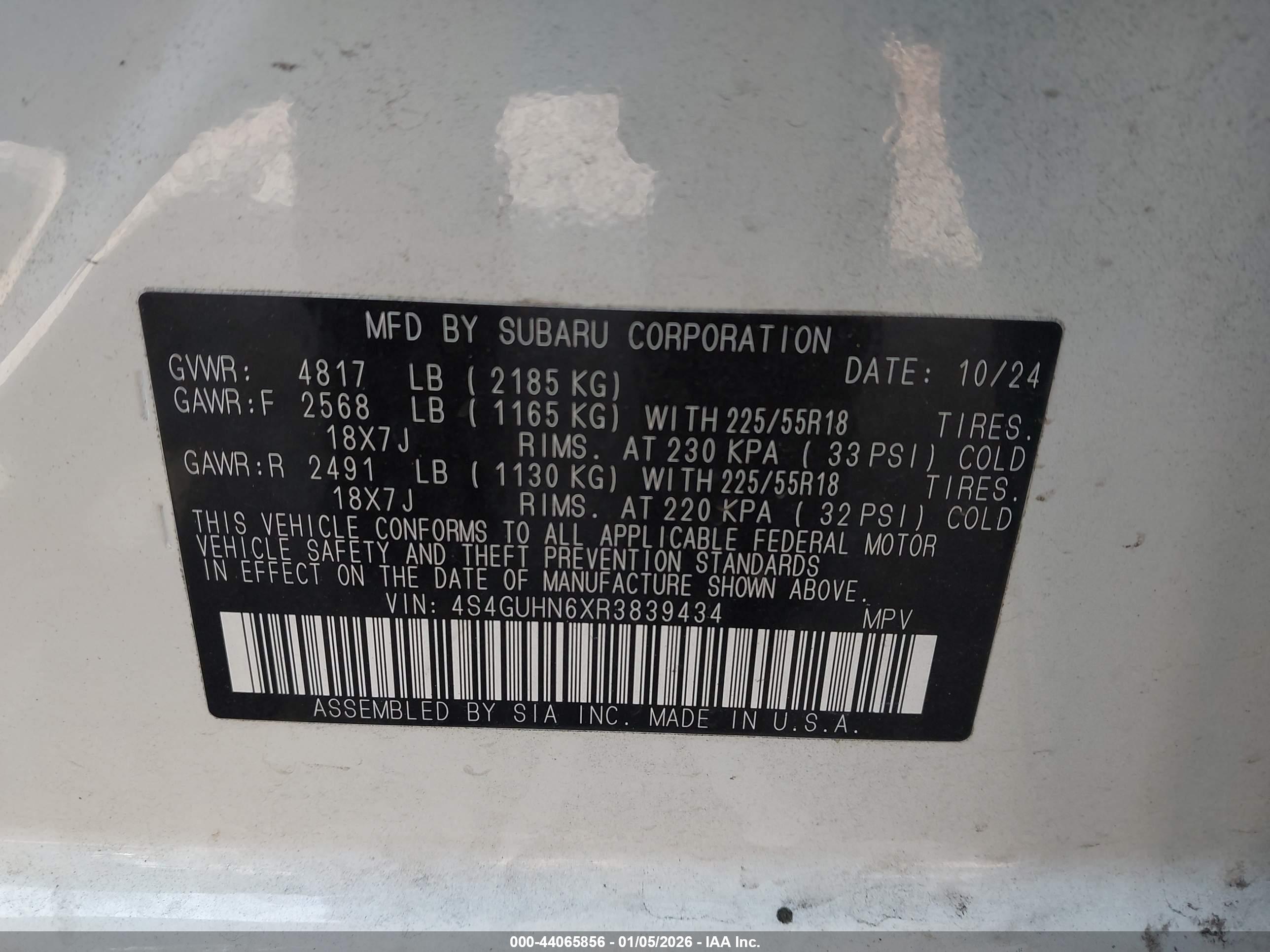 SUBARU CROSSTREK image 9