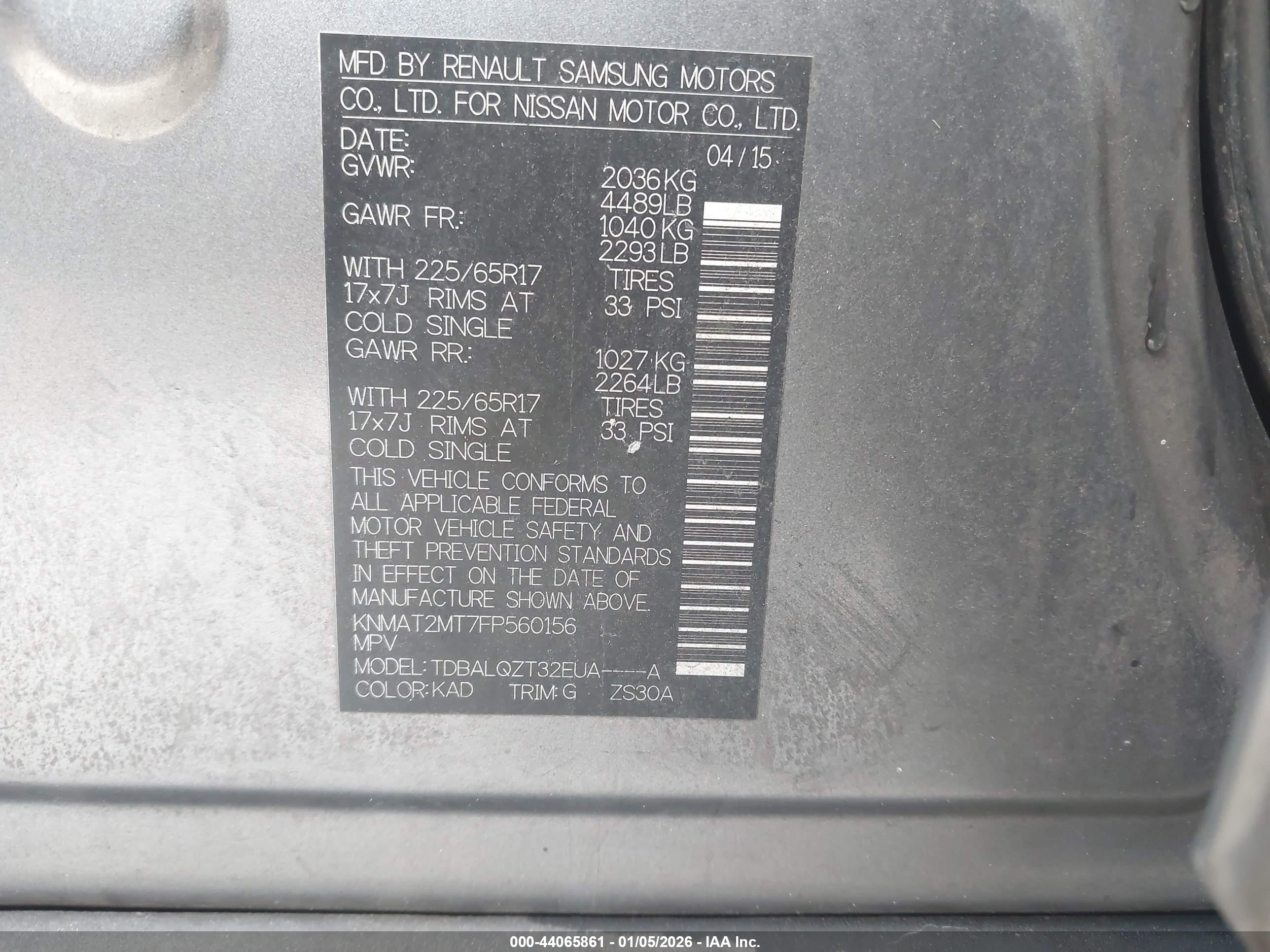 NISSAN ROGUE image 9
