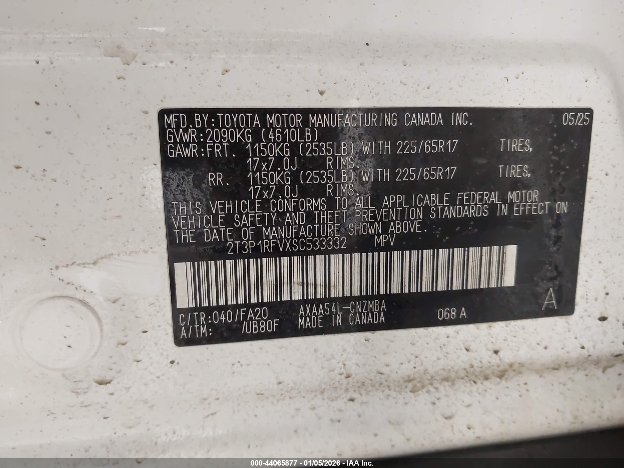 TOYOTA RAV4 image 9