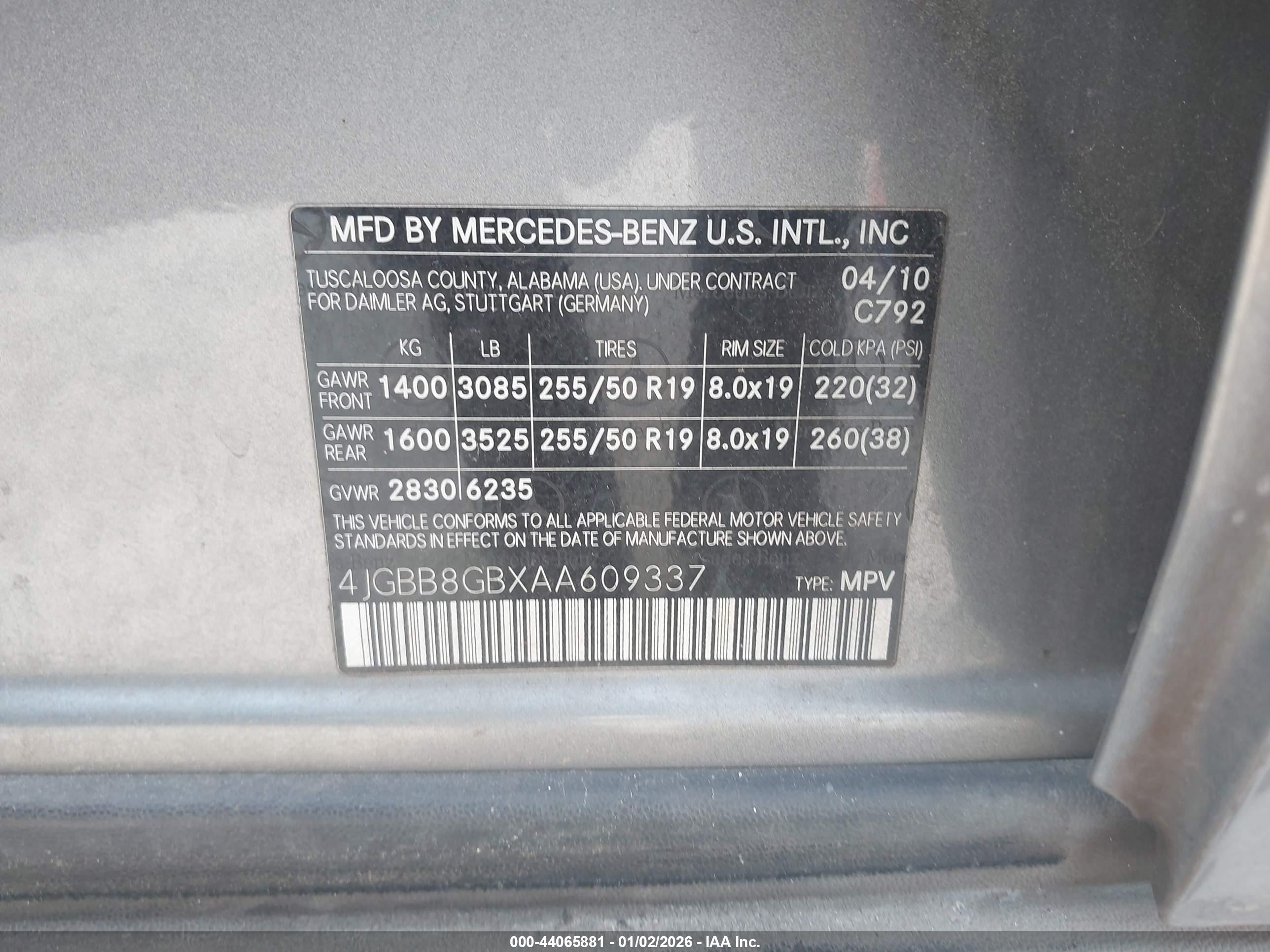 MERCEDES-BENZ ML image 9