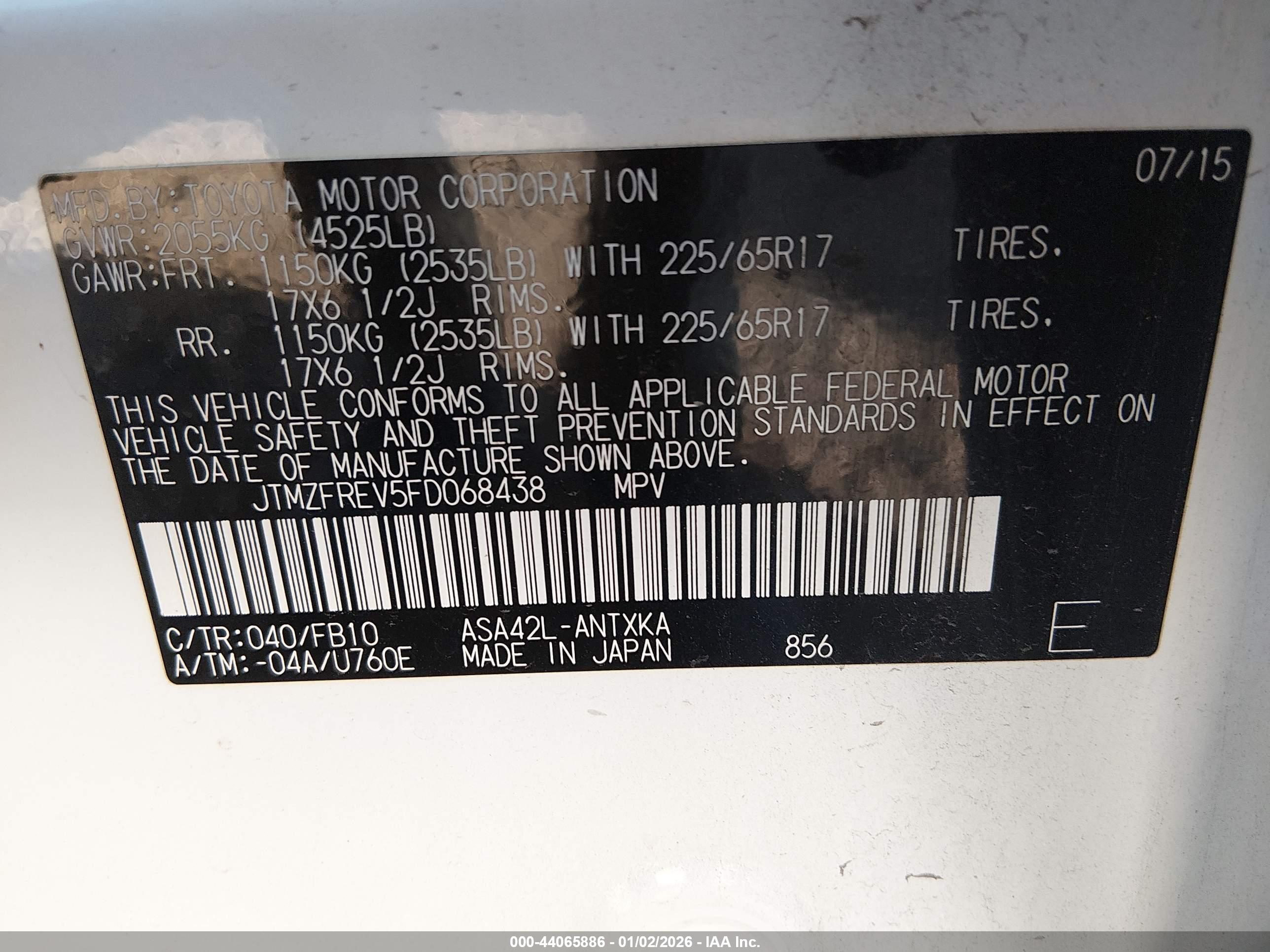 TOYOTA RAV4 image 9