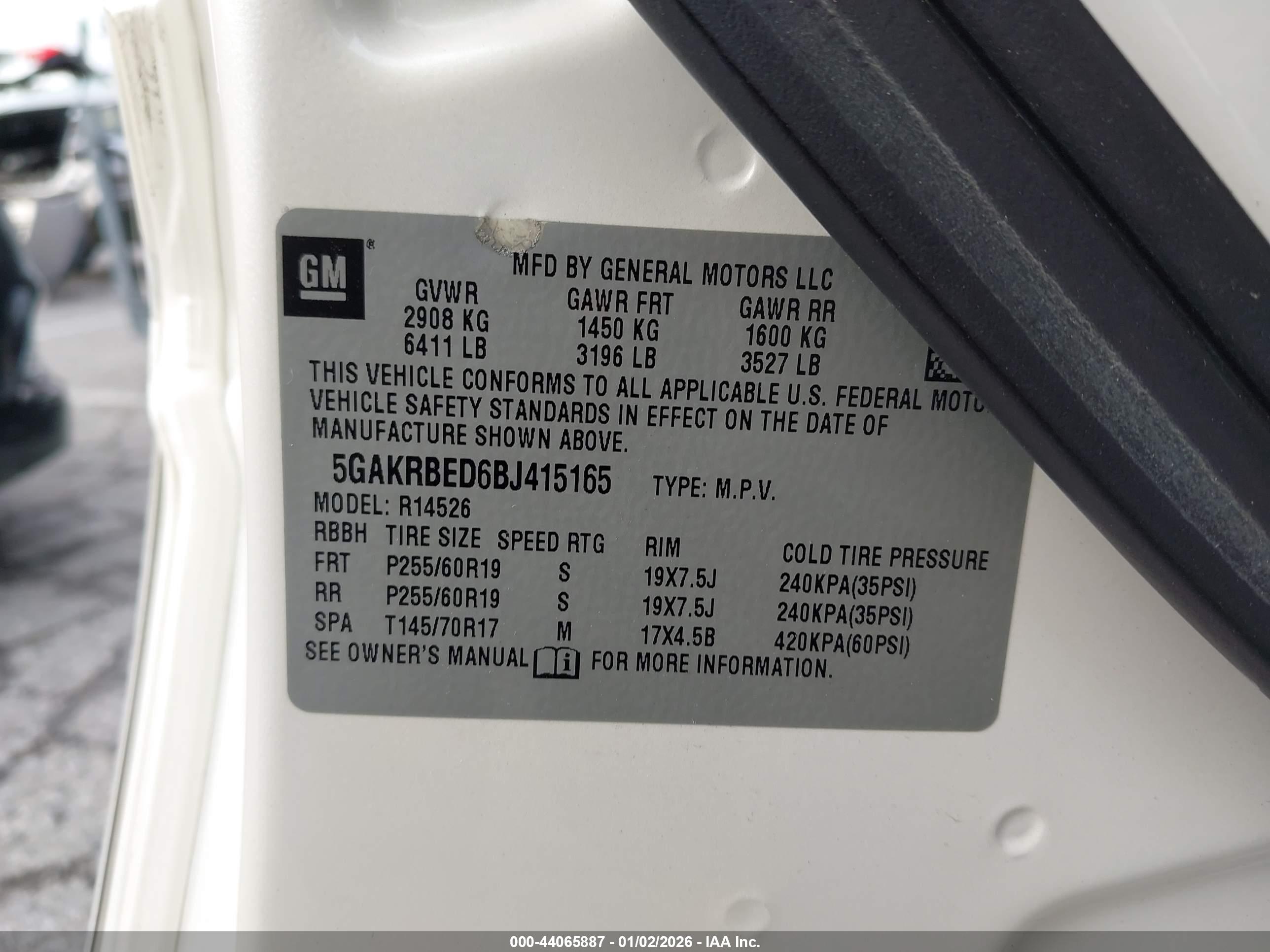 BUICK ENCLAVE image 9