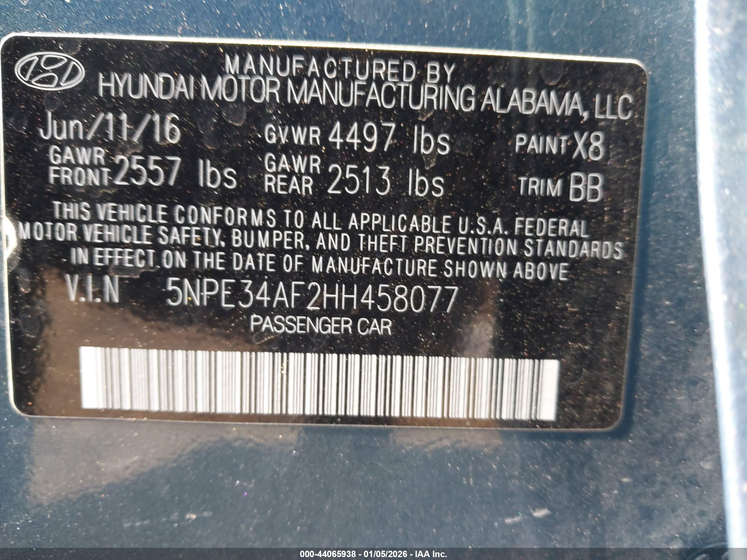 HYUNDAI SONATA image 9