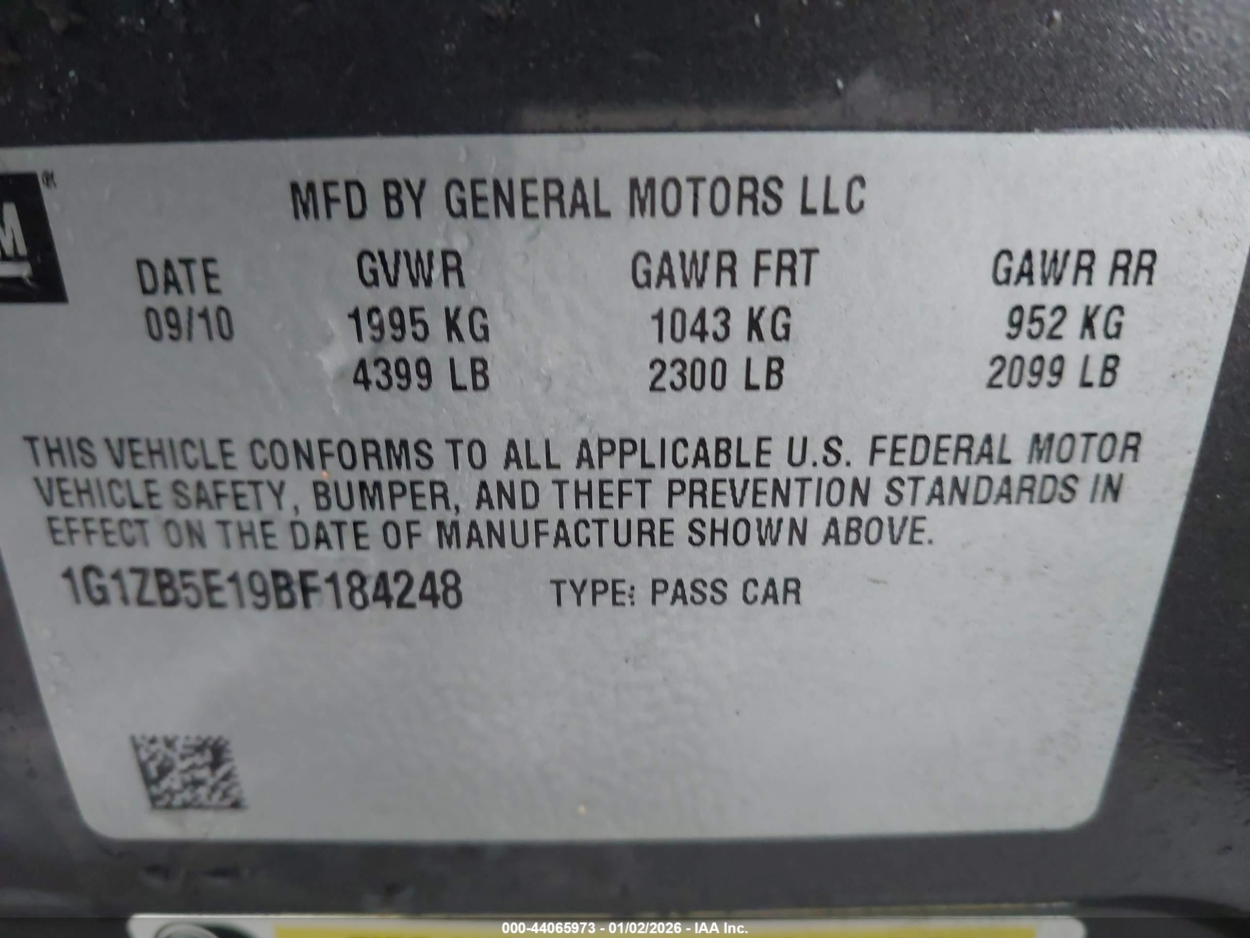 CHEVROLET MALIBU image 9