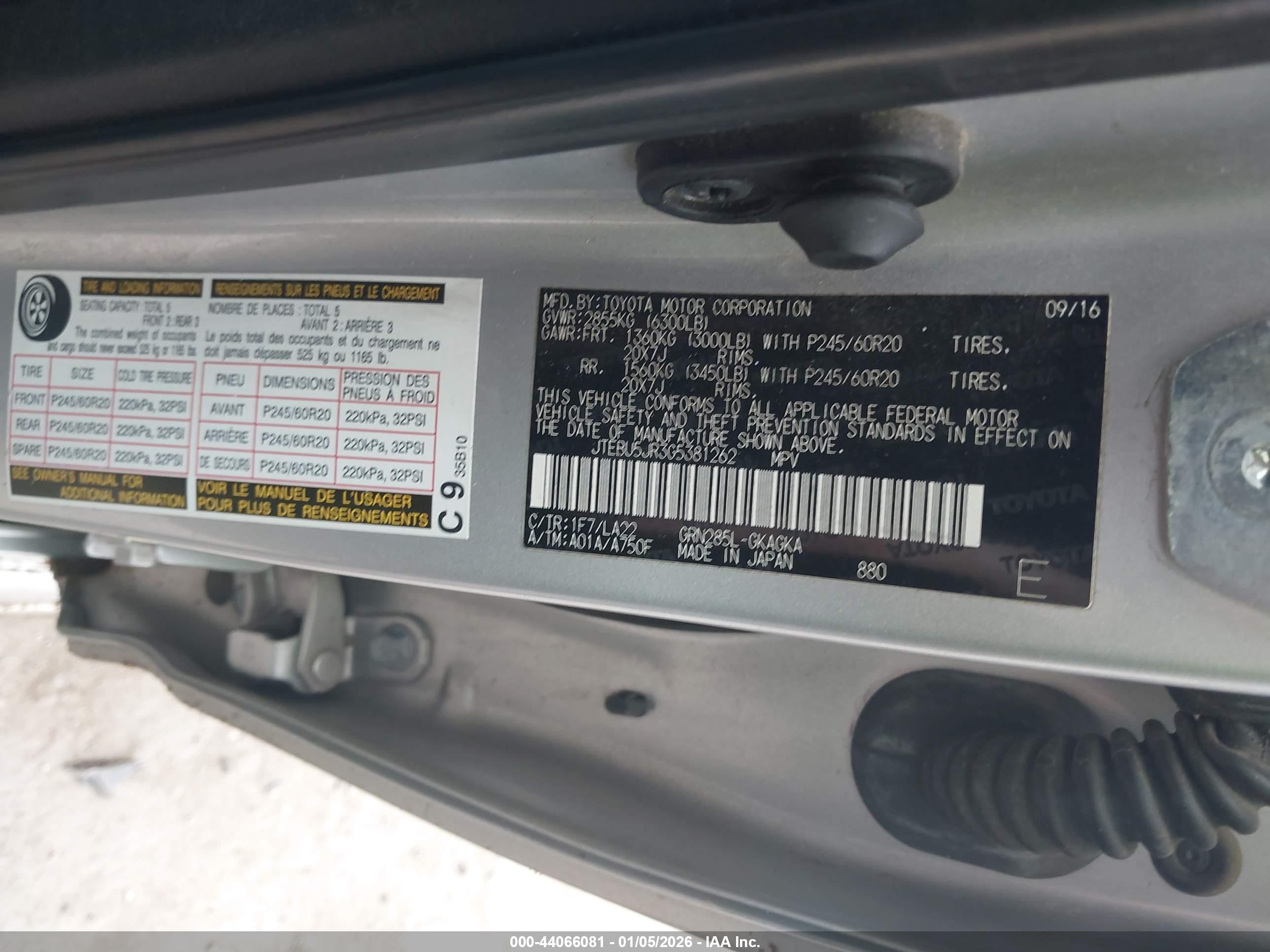 TOYOTA 4RUNNER image 9