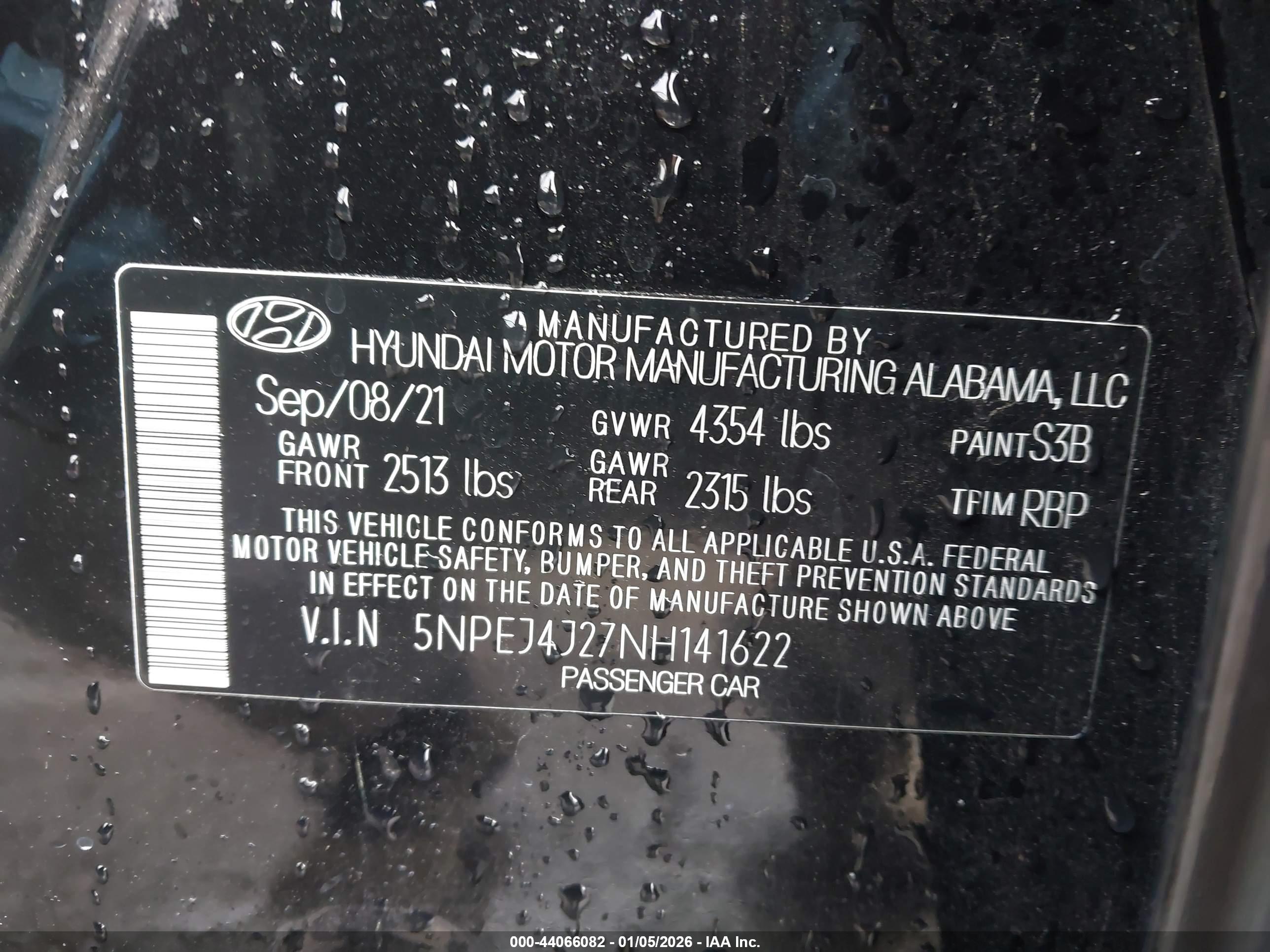 HYUNDAI SONATA image 9