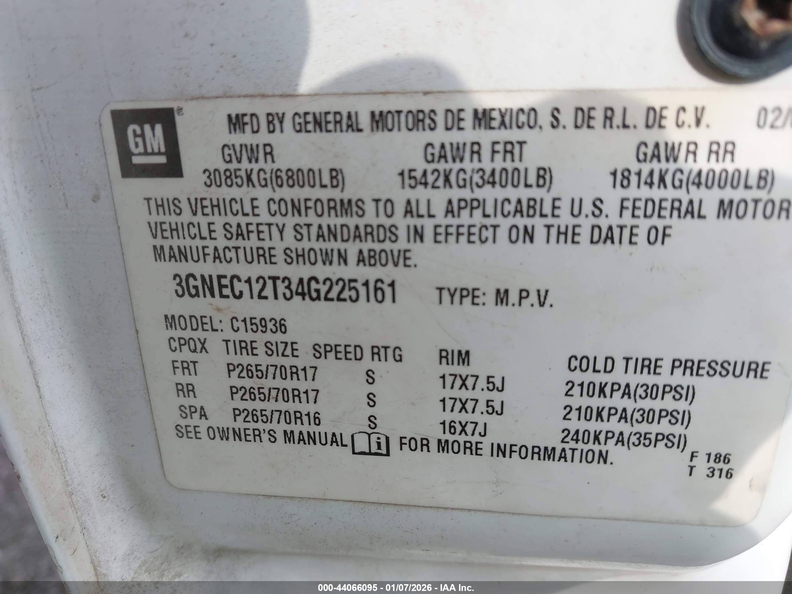 CHEVROLET AVALANCHE image 9